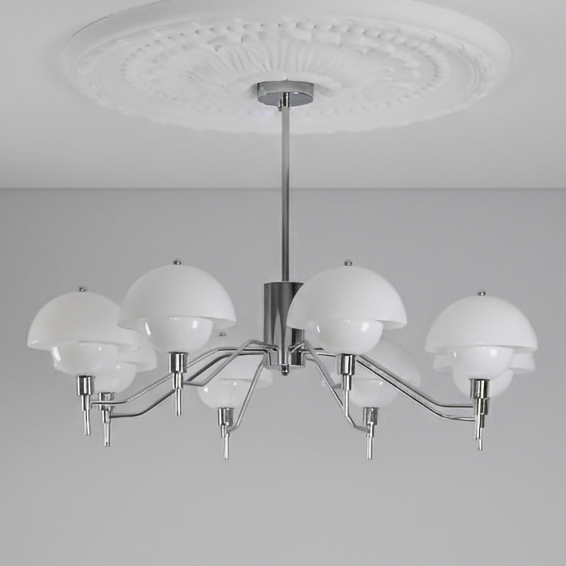 Ruhi Modern Glass Orb Chandelier