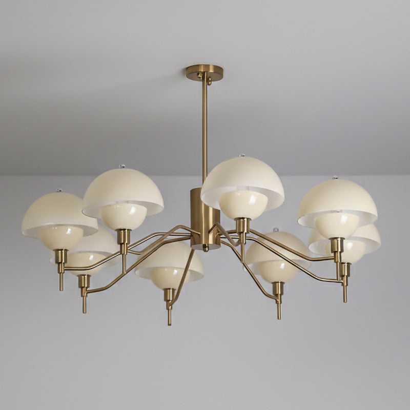 Ruhi Modern Glass Orb Chandelier