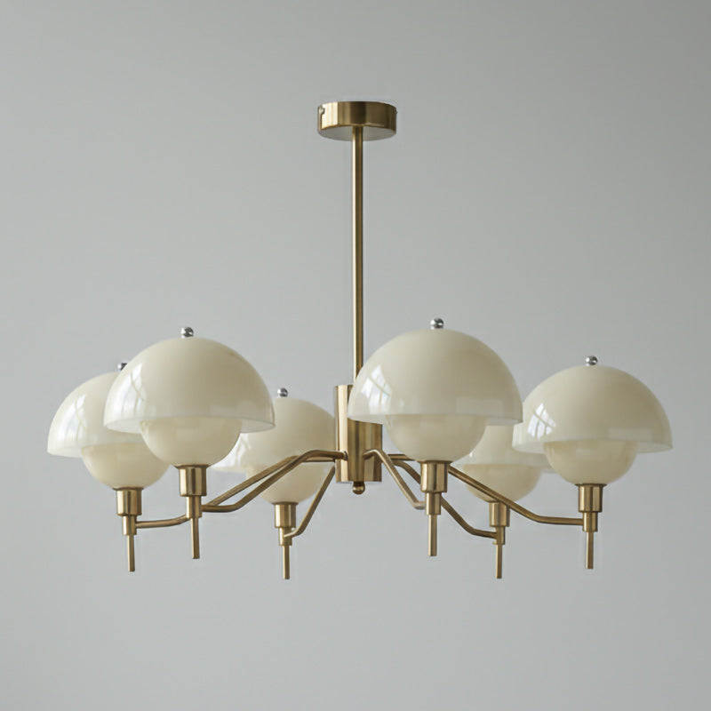 Ruhi Modern Glass Orb Chandelier