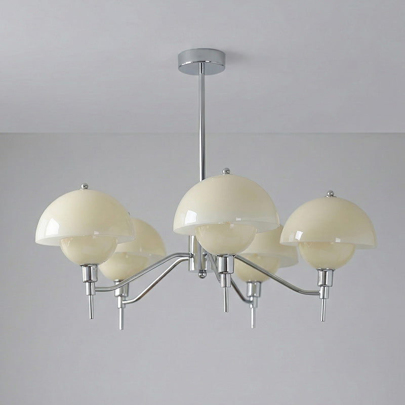 Ruhi Modern Glass Orb Chandelier