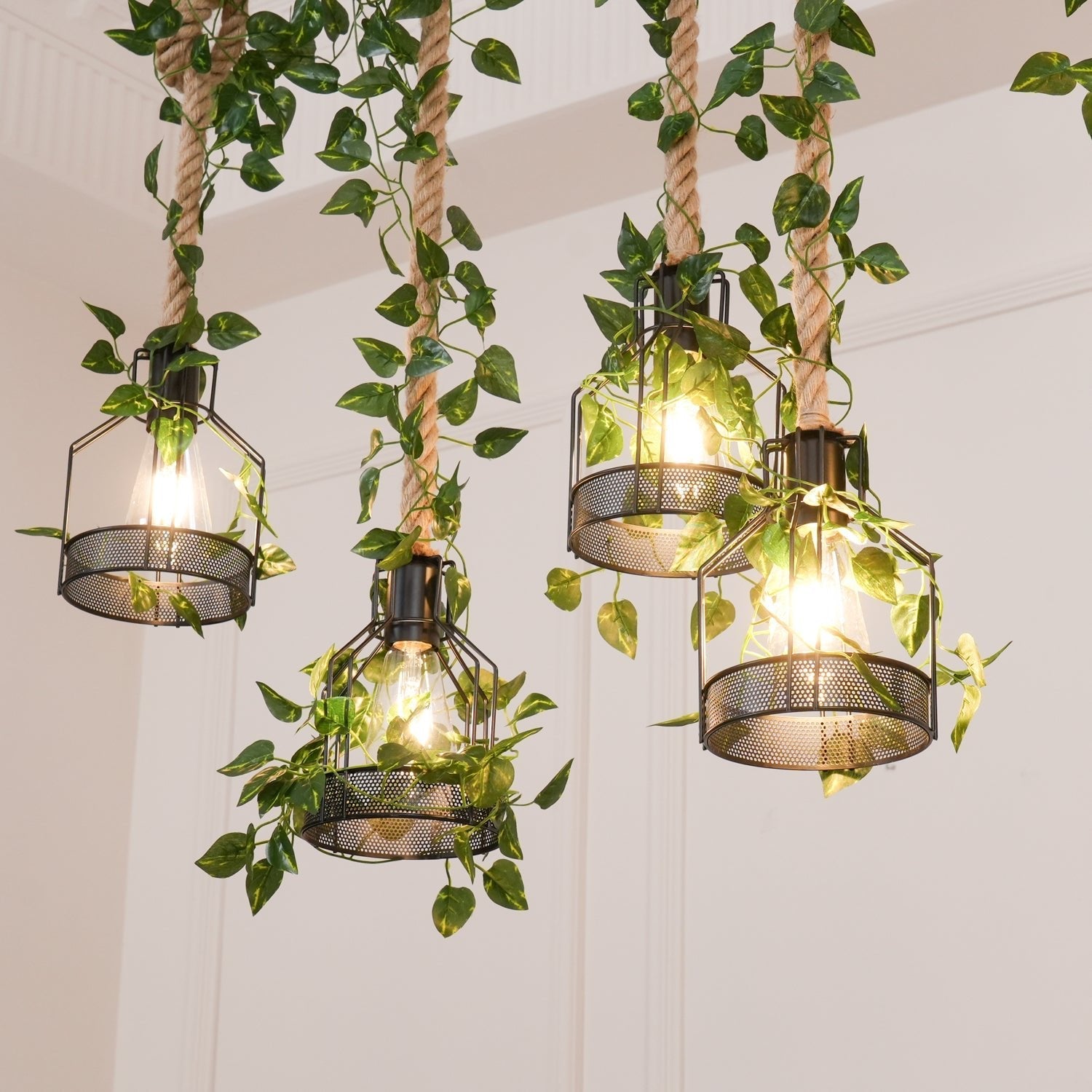 Rustic Wooden Chandelier - Blowlighting