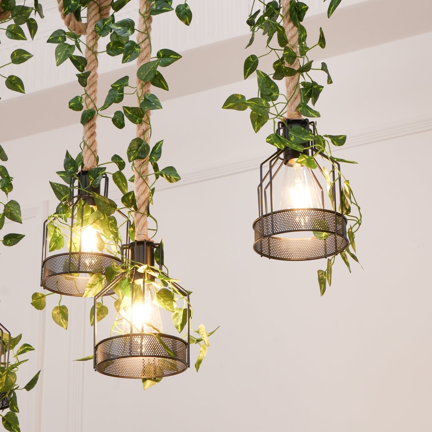 Rustic Wooden Chandelier - Blowlighting