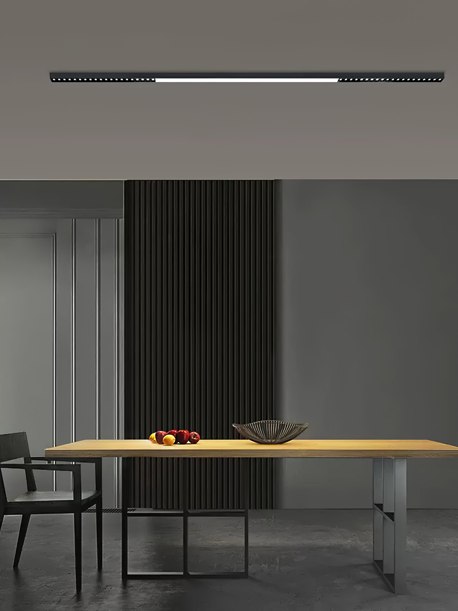 Line Modern Aluminum Floating Light - Blowlighting
