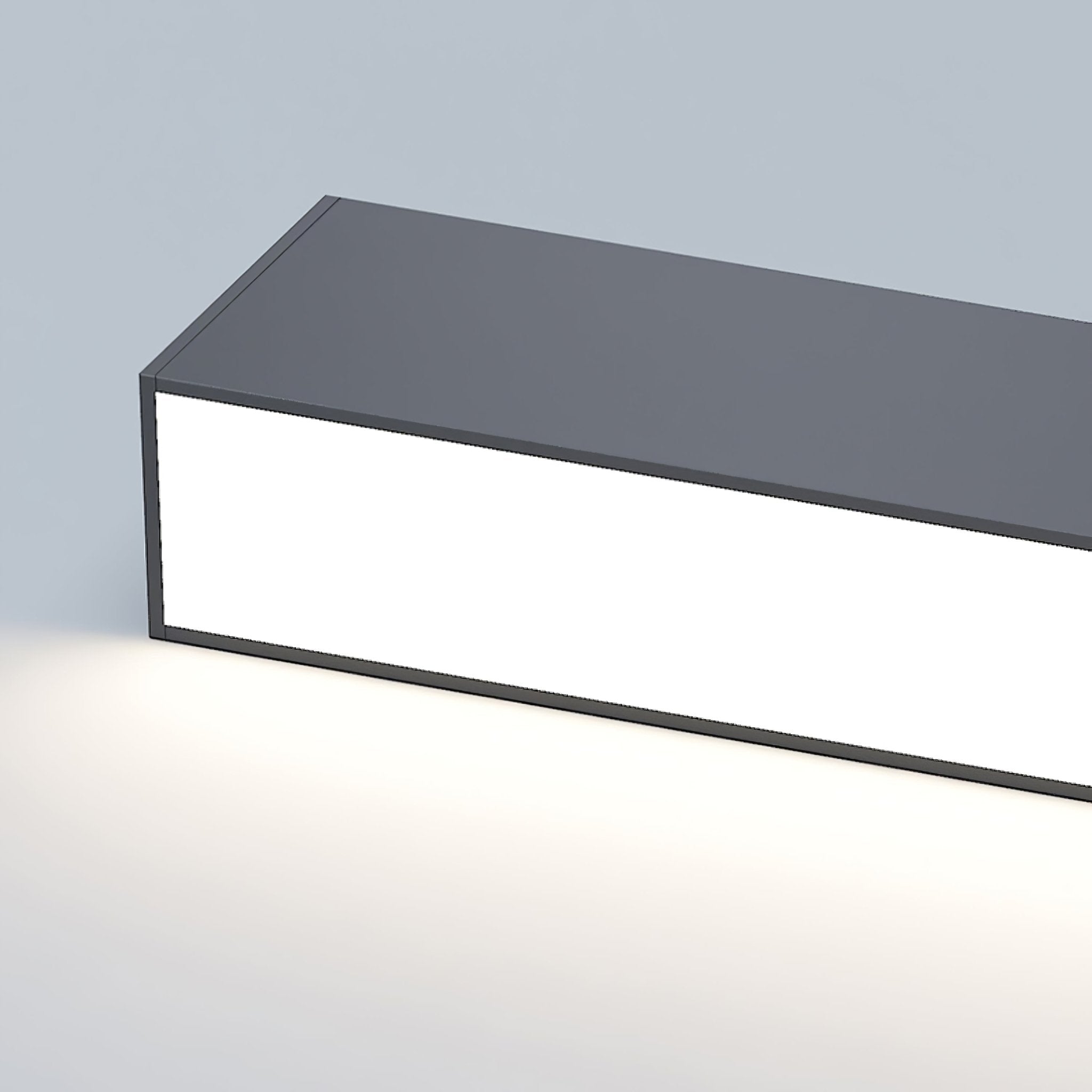 Line Modern Aluminum Floating Light - Blowlighting