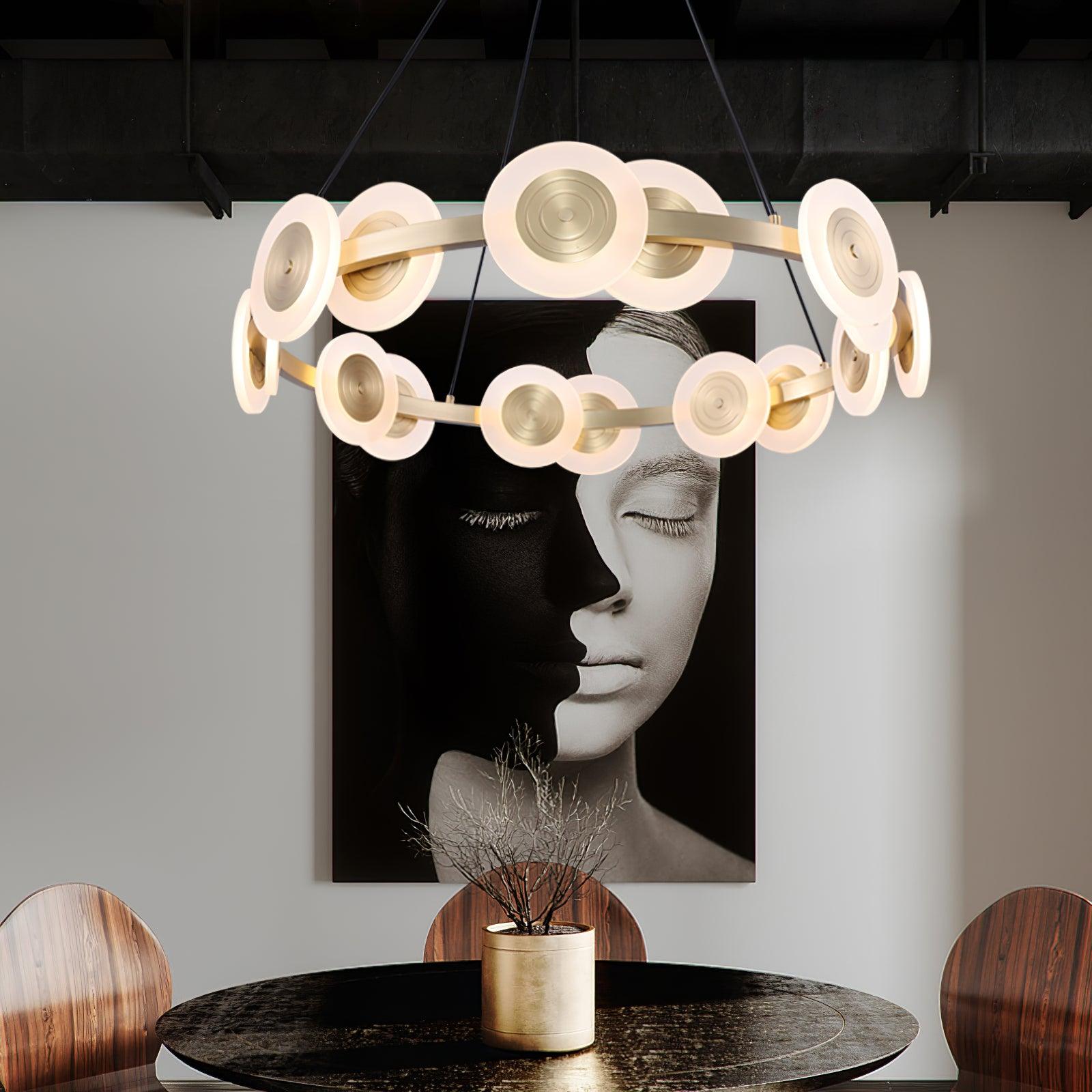 Ilirila Premium Nordic Art Nordic Metal Chandelier - Blowlighting