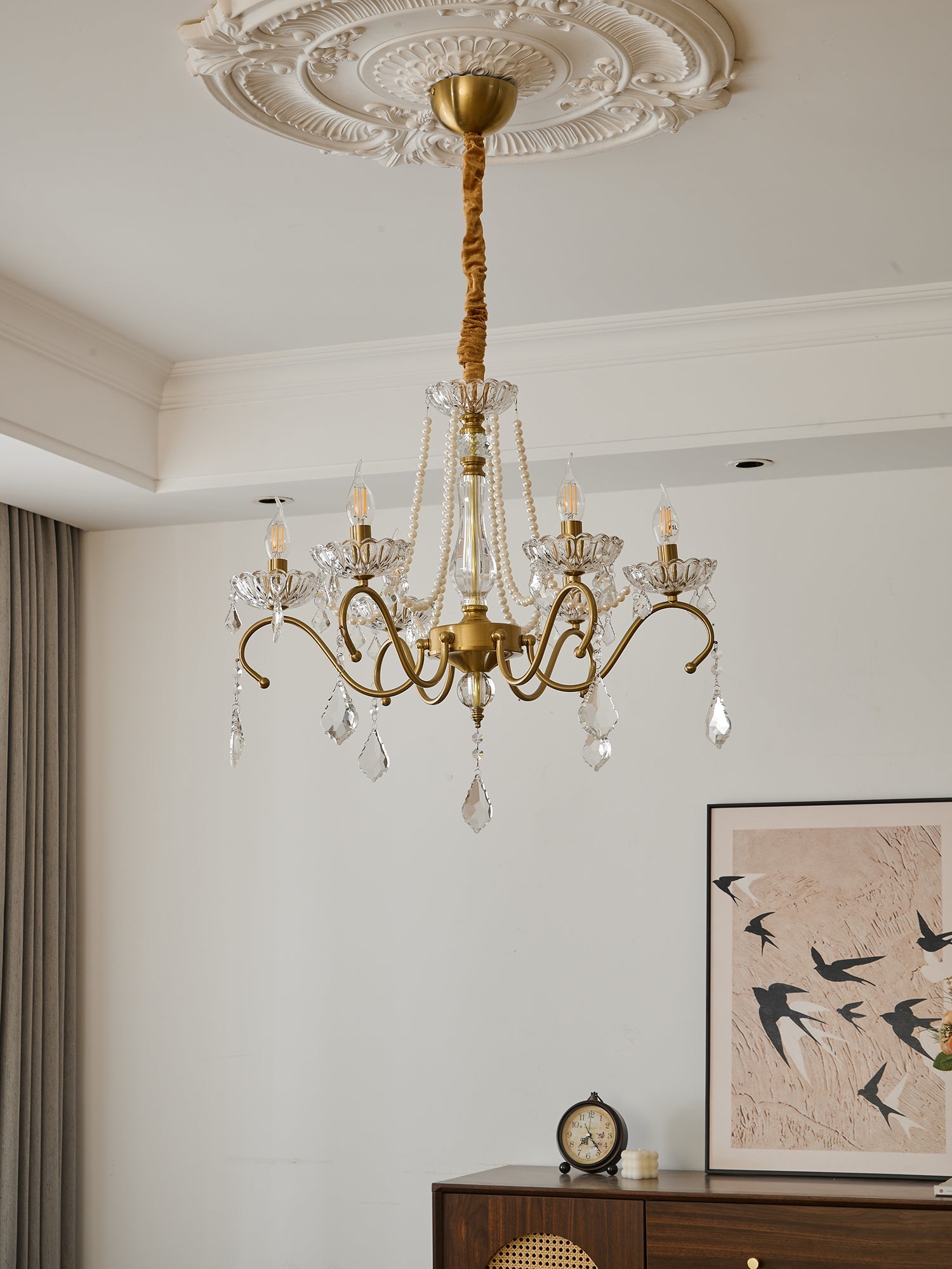 Sapphire Crystal Chandelier - Blowlighting