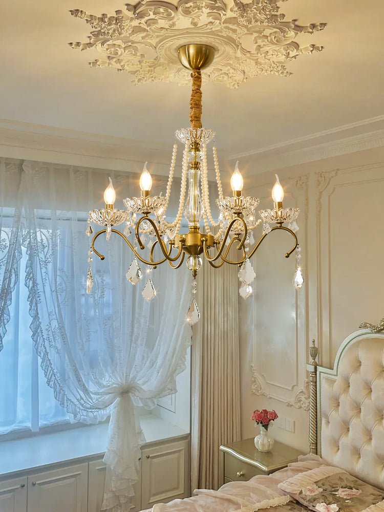 Sapphire Crystal Chandelier - Blowlighting