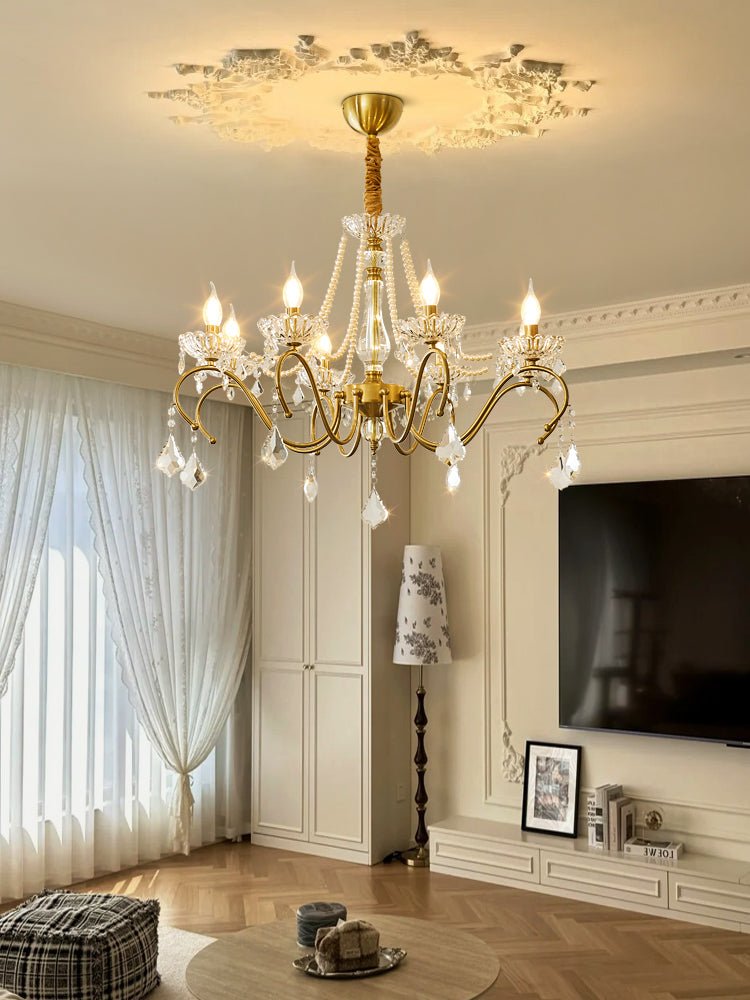 Sapphire Crystal Chandelier - Blowlighting