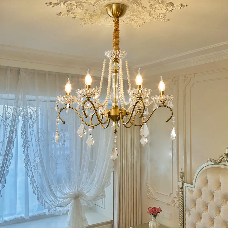 Sapphire Crystal Chandelier - Blowlighting