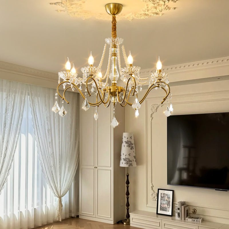 Sapphire Crystal Chandelier - Blowlighting
