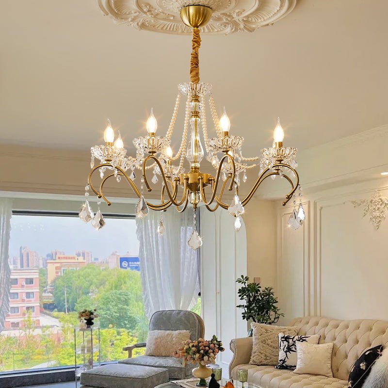 Sapphire Crystal Chandelier - Blowlighting