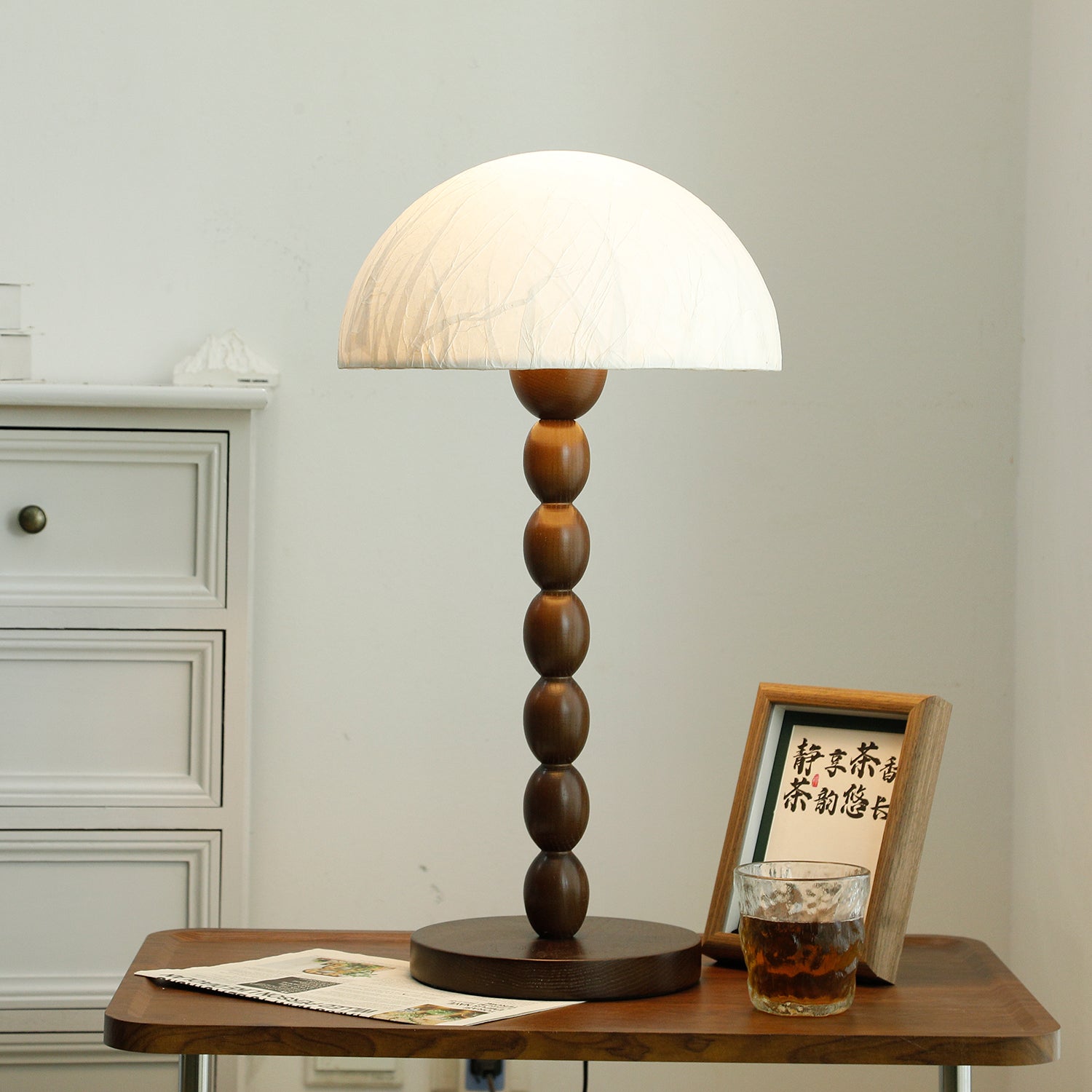 Satori Paper Shade Table Lamp - Blowlighting