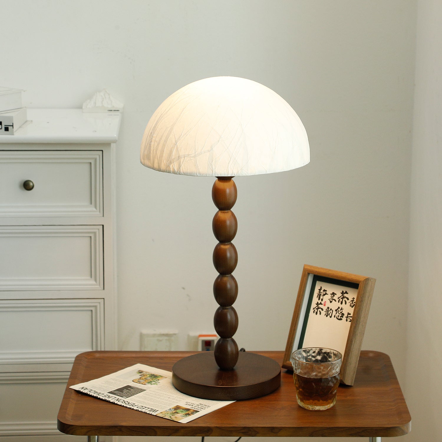 Satori Paper Shade Table Lamp - Blowlighting