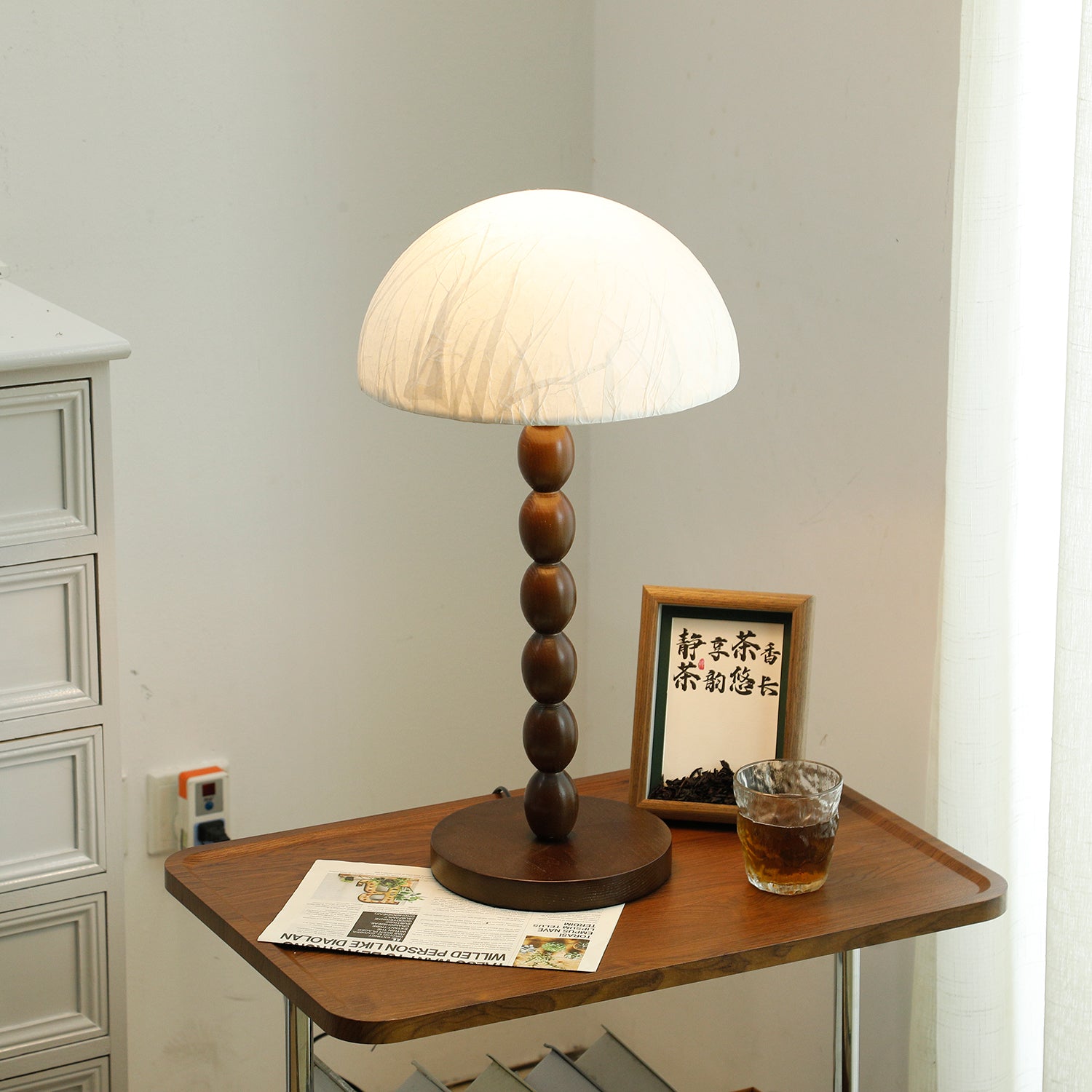 Satori Paper Shade Table Lamp - Blowlighting