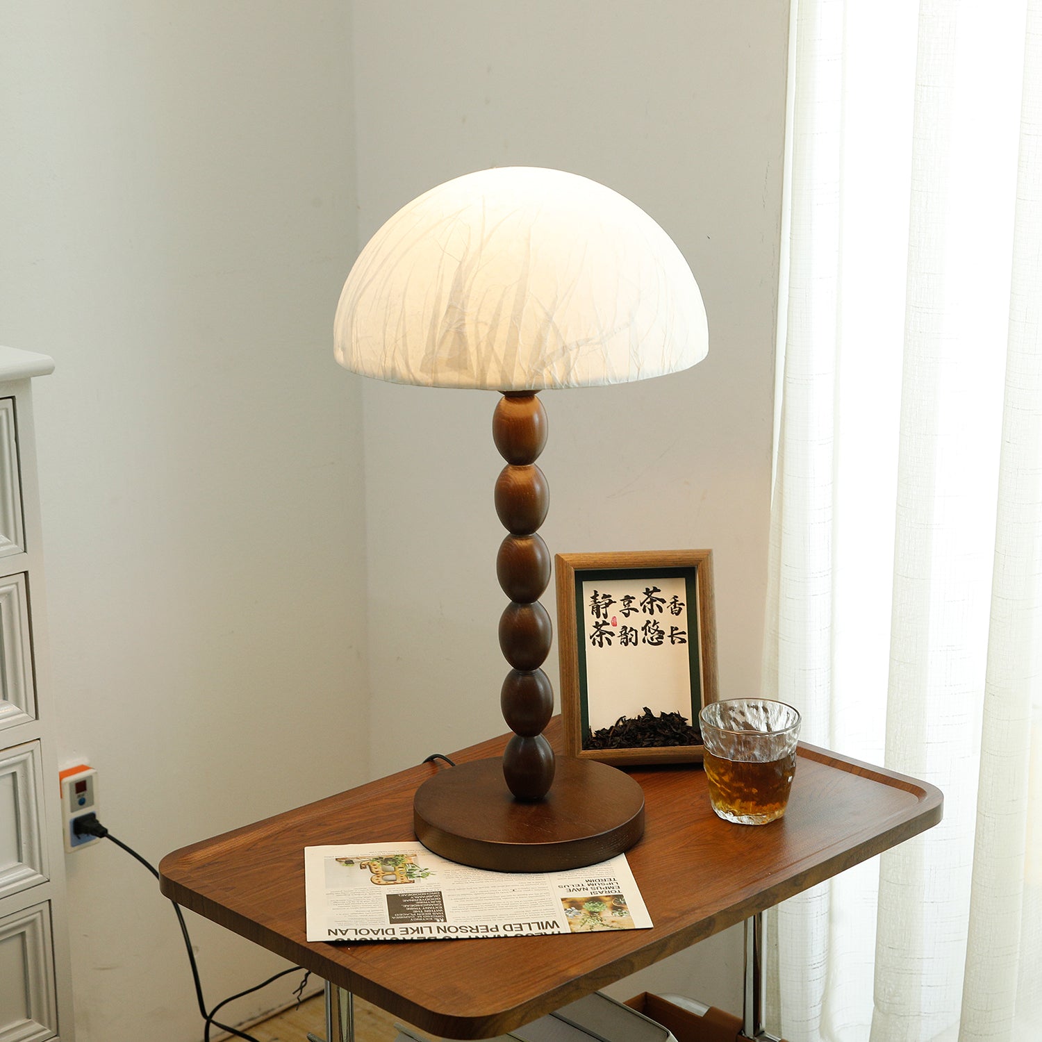 Satori Paper Shade Table Lamp - Blowlighting
