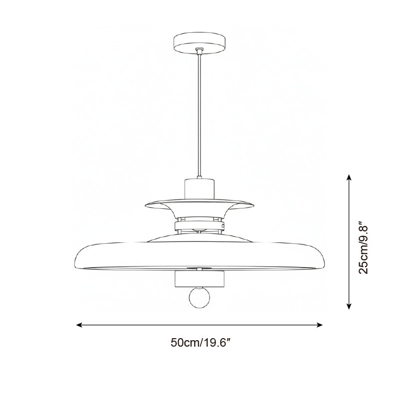 Saturn Modern Metal Pop Pendant Light