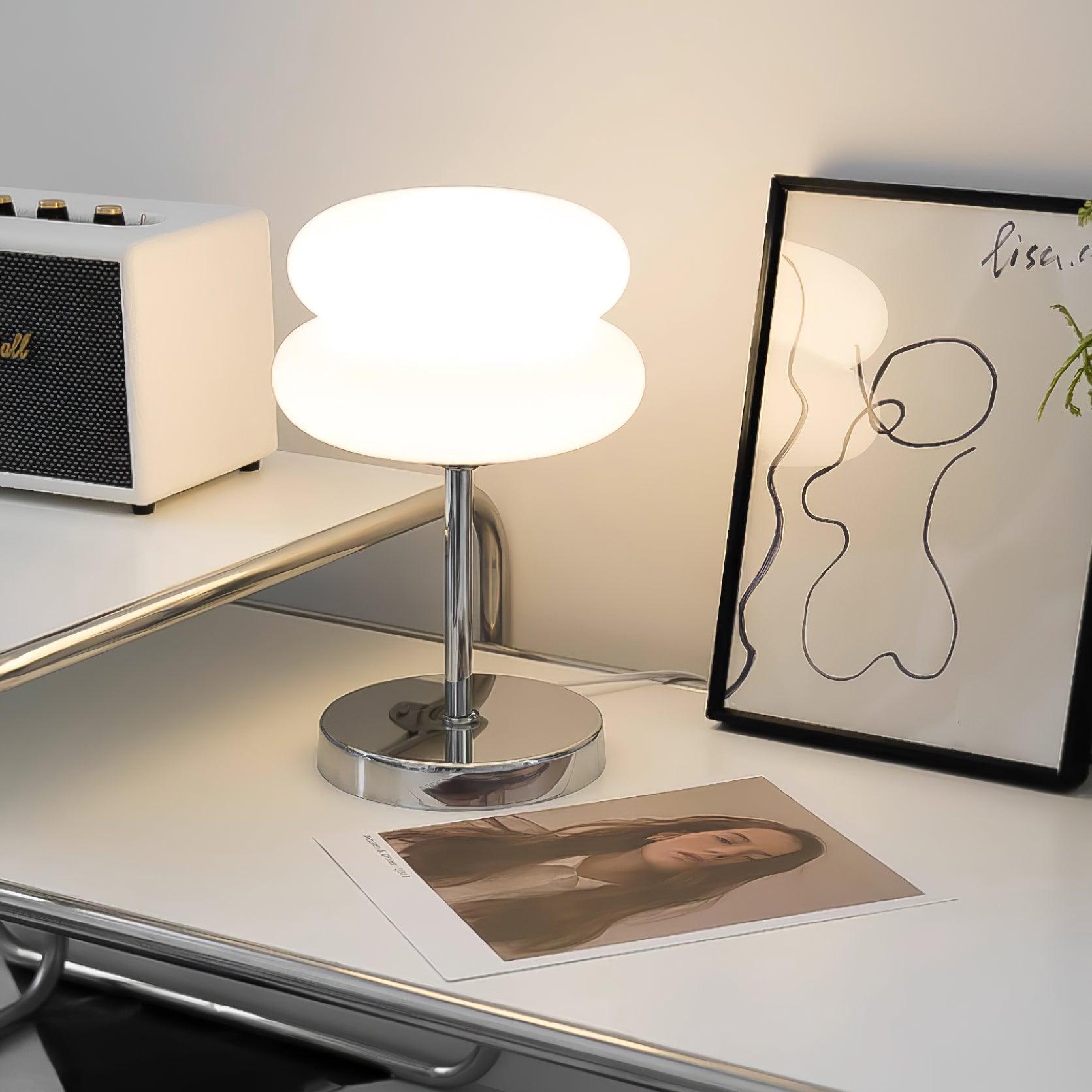 Saturn Glide Glass Table Lamp - Blowlighting