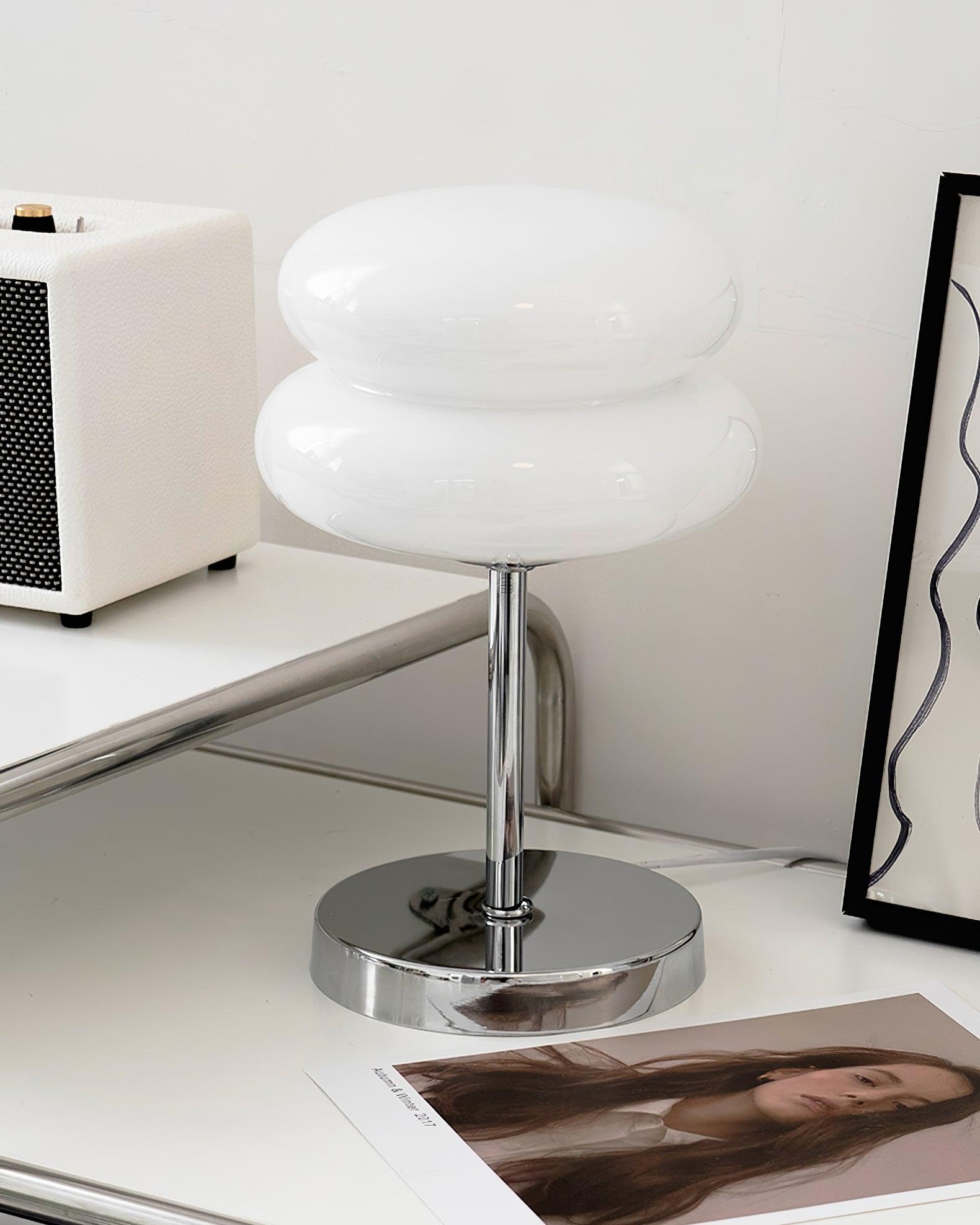 Saturn Glide Glass Table Lamp - Blowlighting