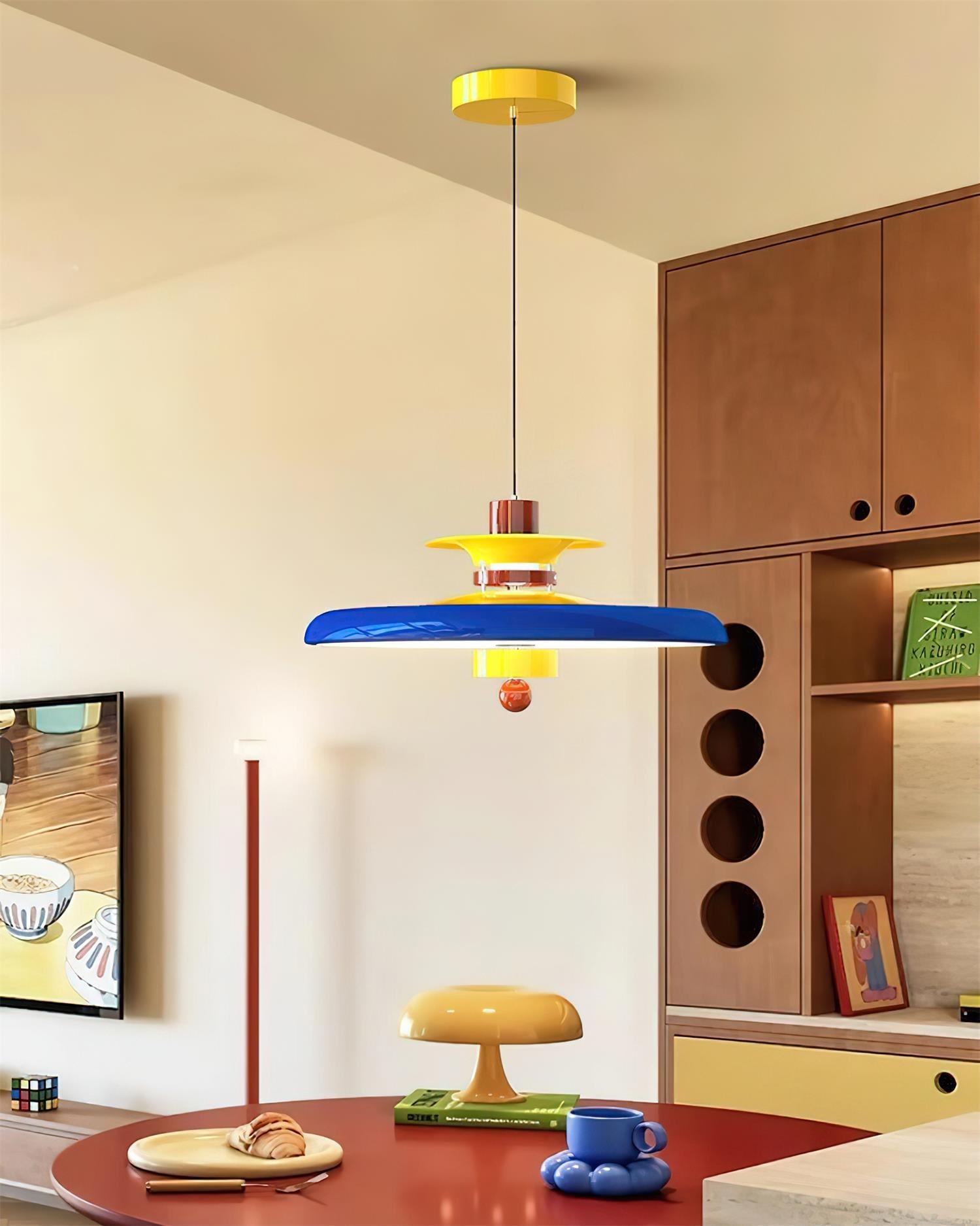 Saturn Modern Metal Pop Pendant Light