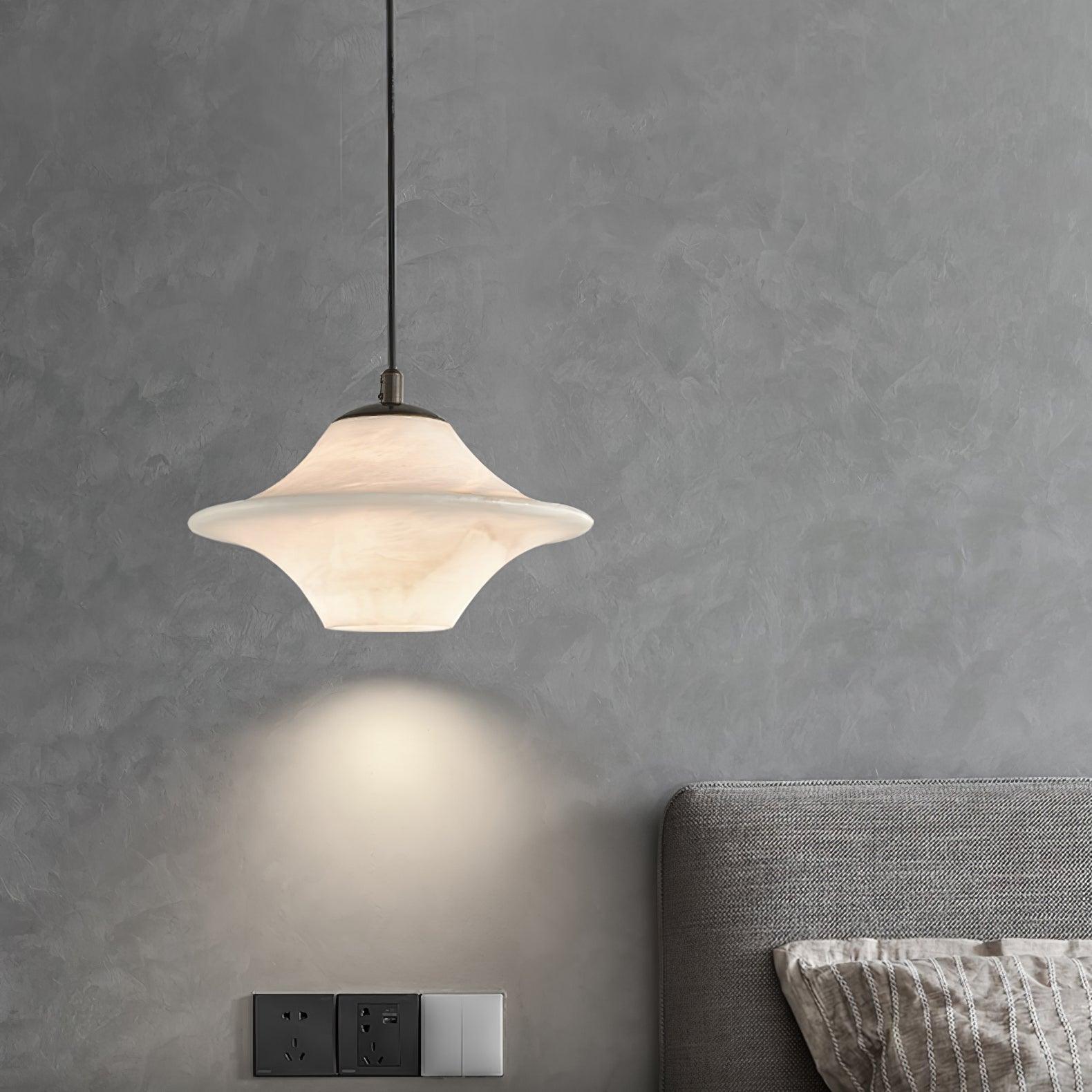 Elvina Alabaster Pendant Light - Blowlighting