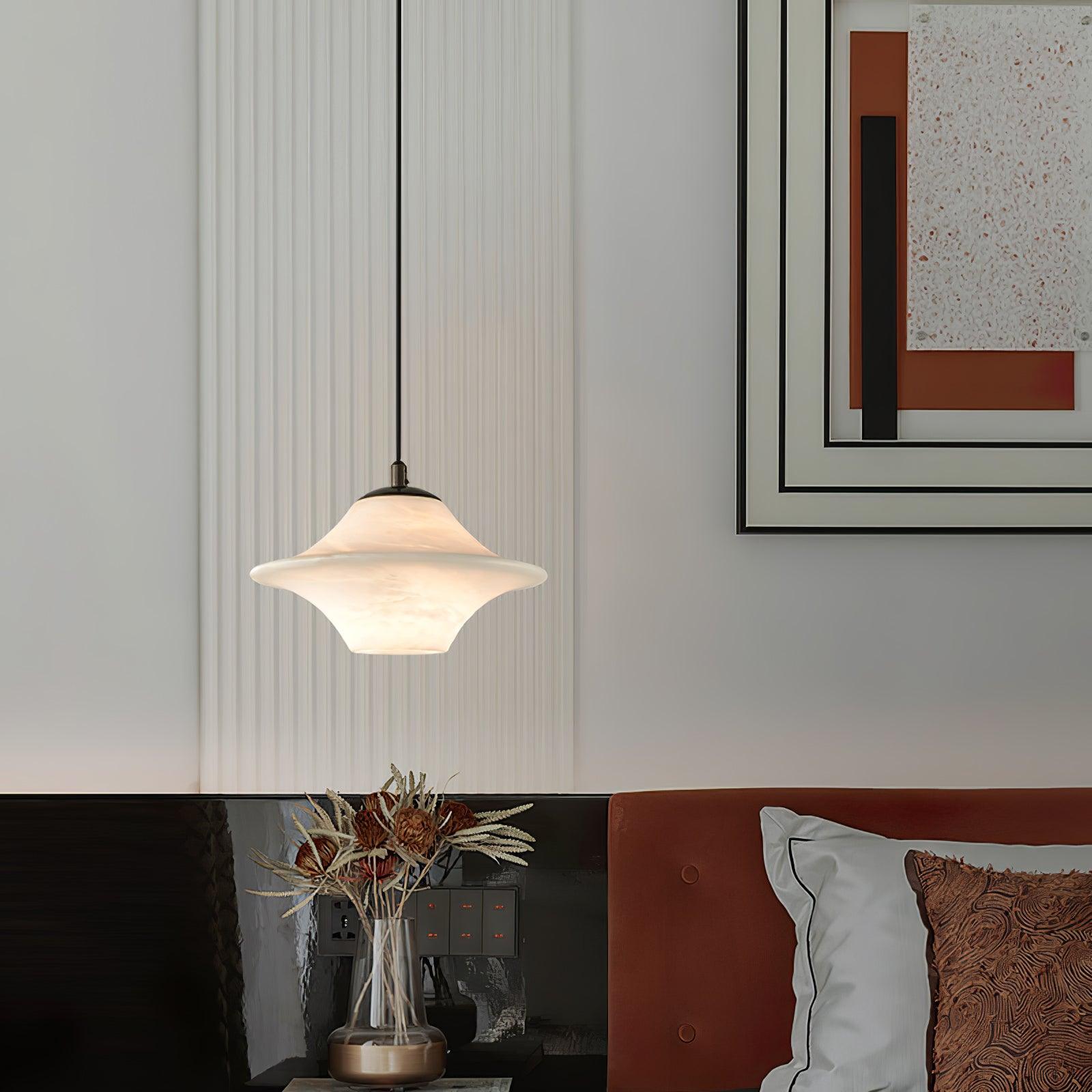 Elvina Alabaster Pendant Light - Blowlighting