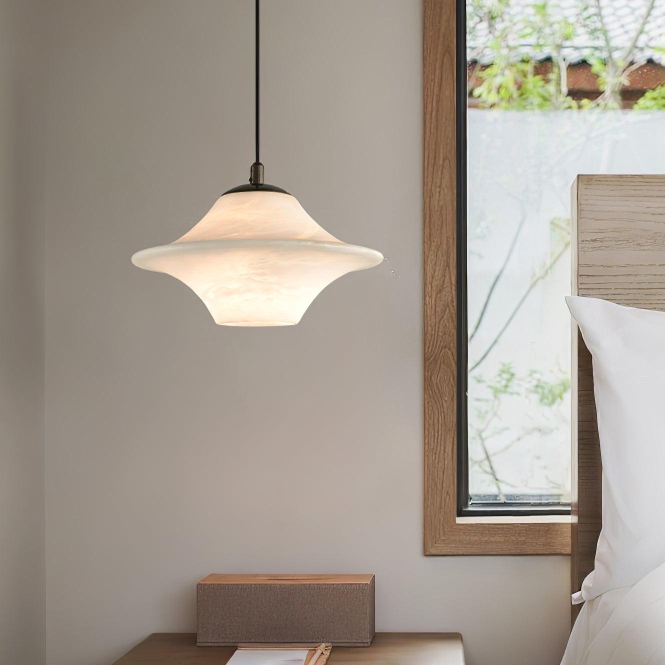 Elvina Alabaster Pendant Light - Blowlighting