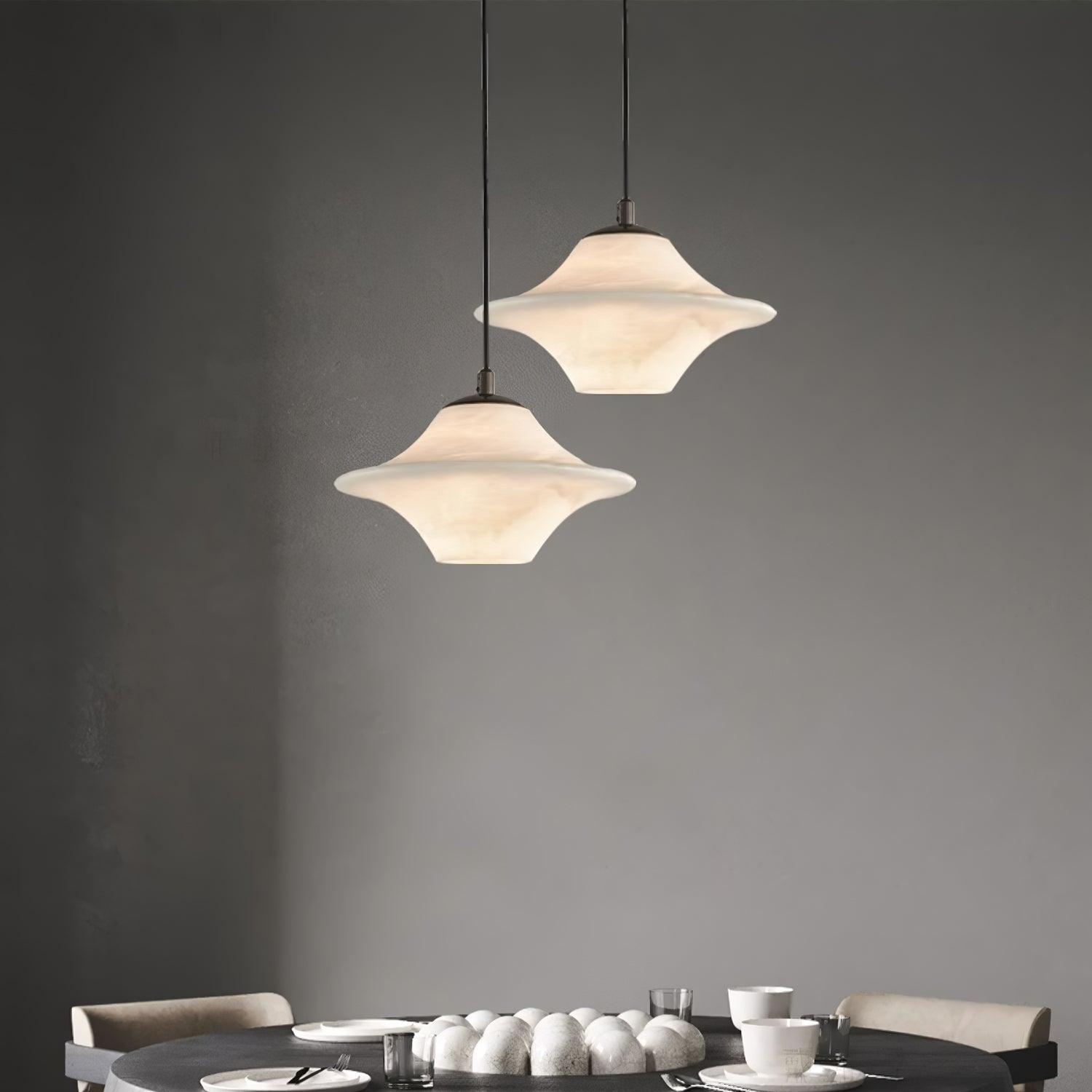 Elvina Alabaster Pendant Light - Blowlighting