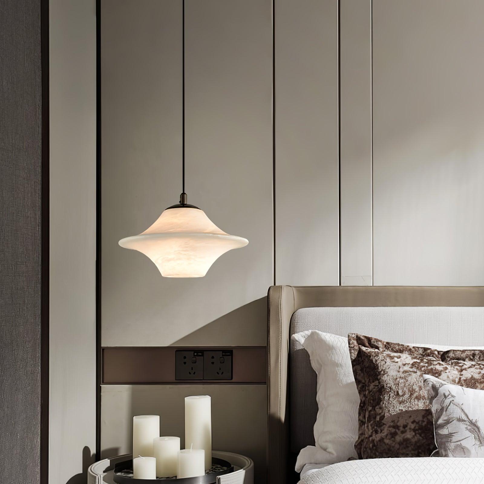 Elvina Alabaster Pendant Light - Blowlighting