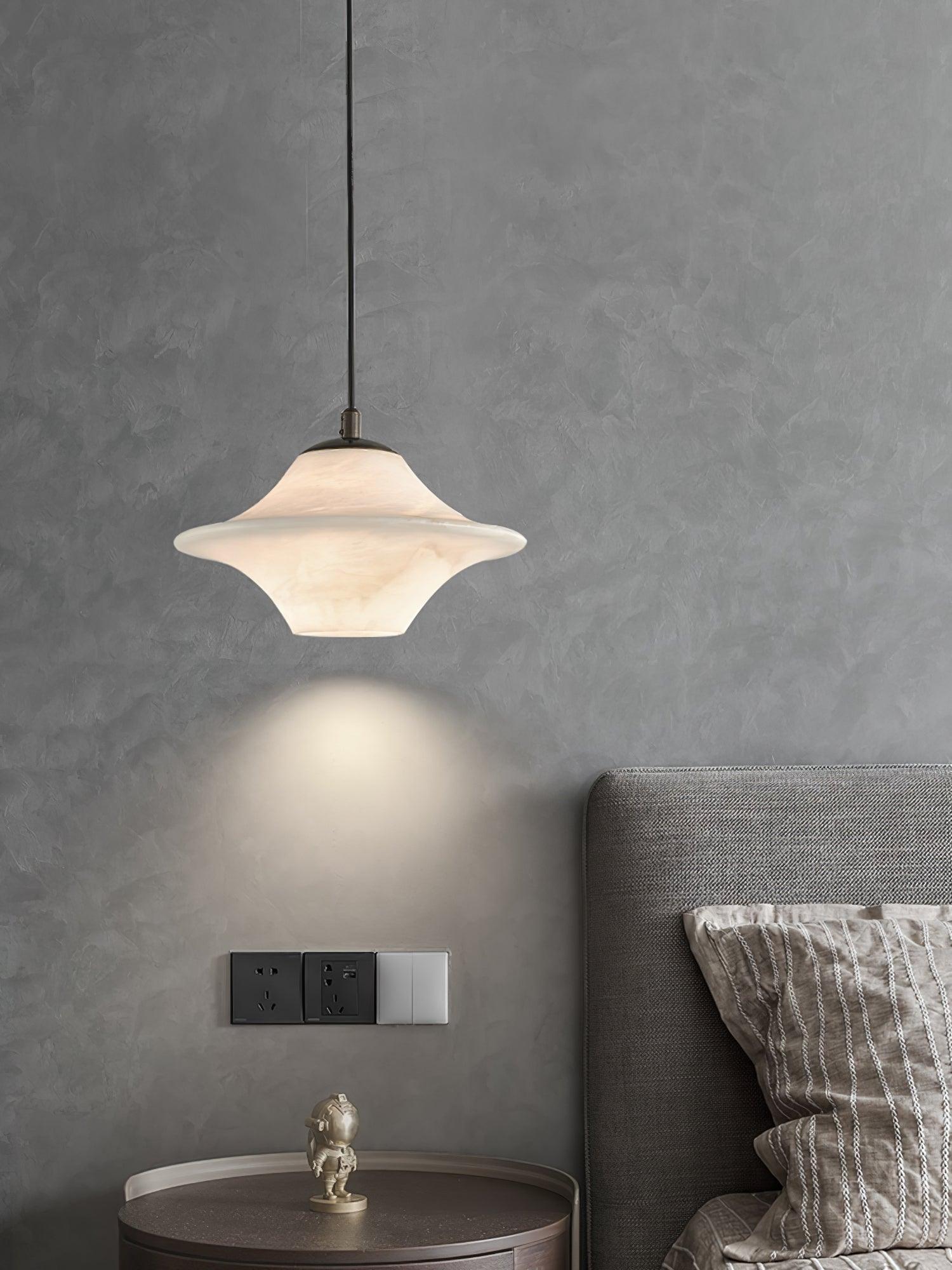 Elvina Alabaster Pendant Light - Blowlighting