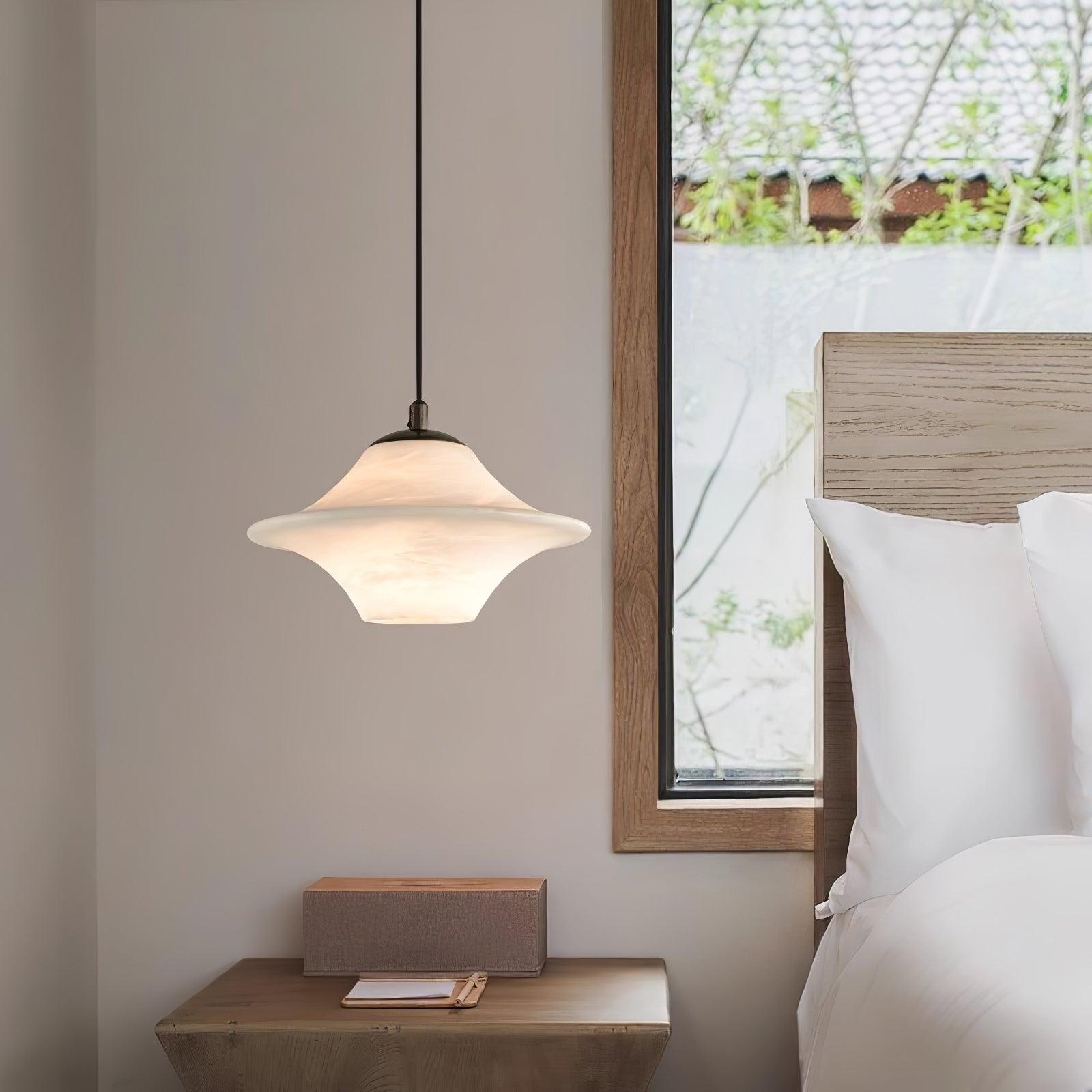 Elvina Alabaster Pendant Light - Blowlighting