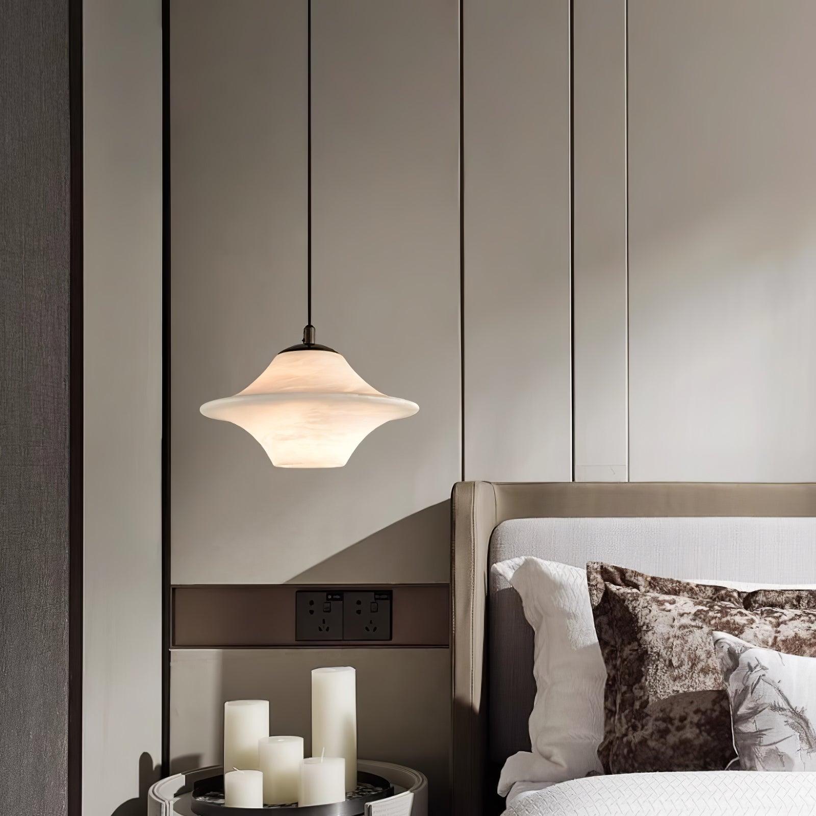 Elvina Alabaster Pendant Light - Blowlighting