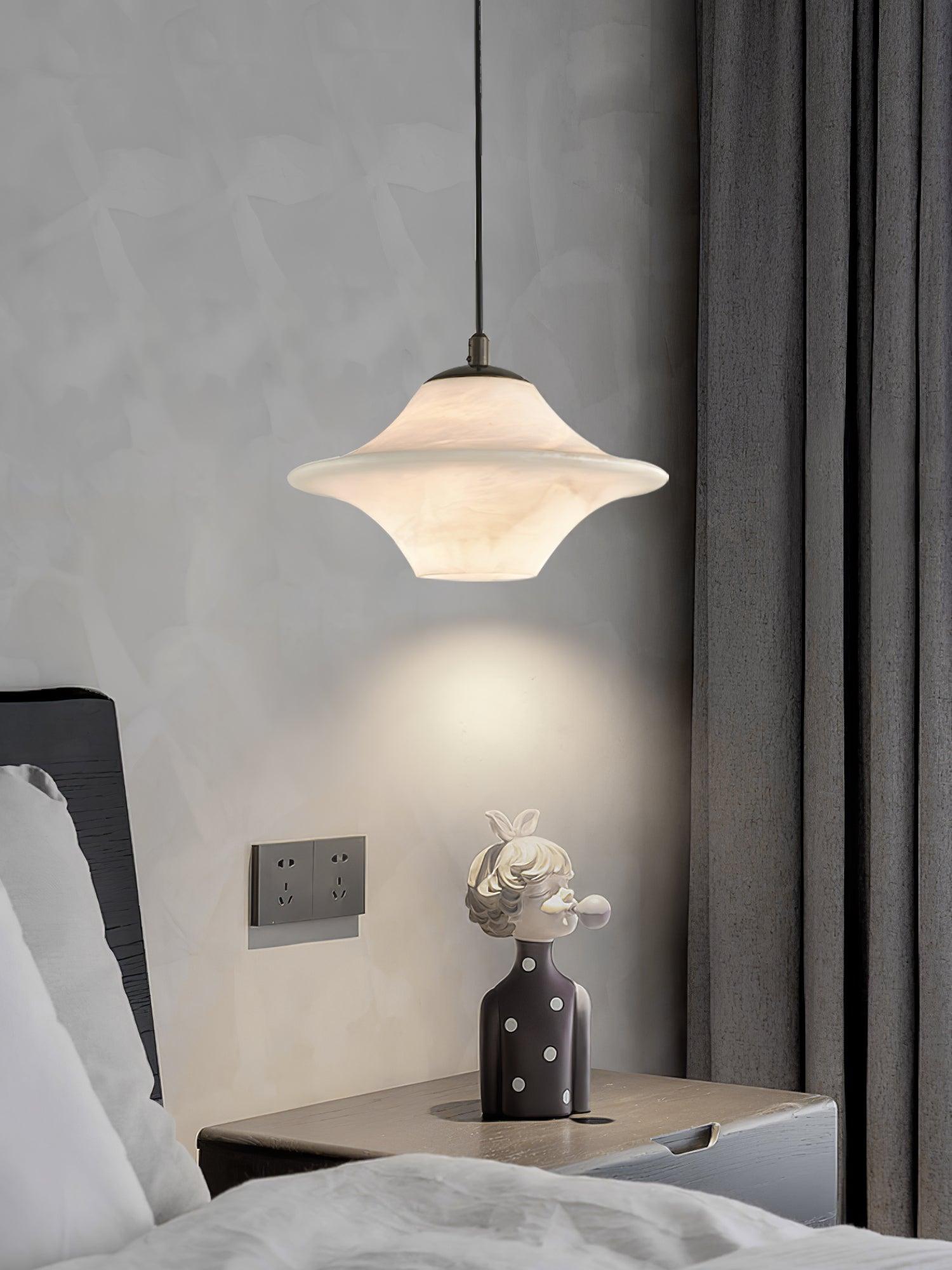 Elvina Alabaster Pendant Light - Blowlighting