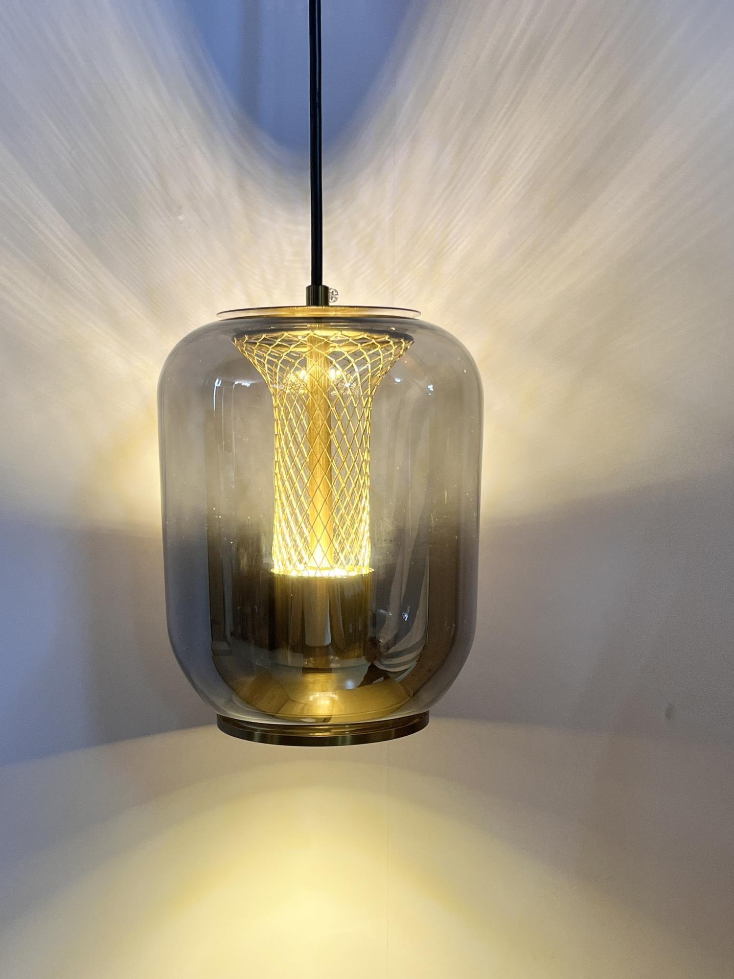 Savannah Glass Pendant Lights - Blowlighting