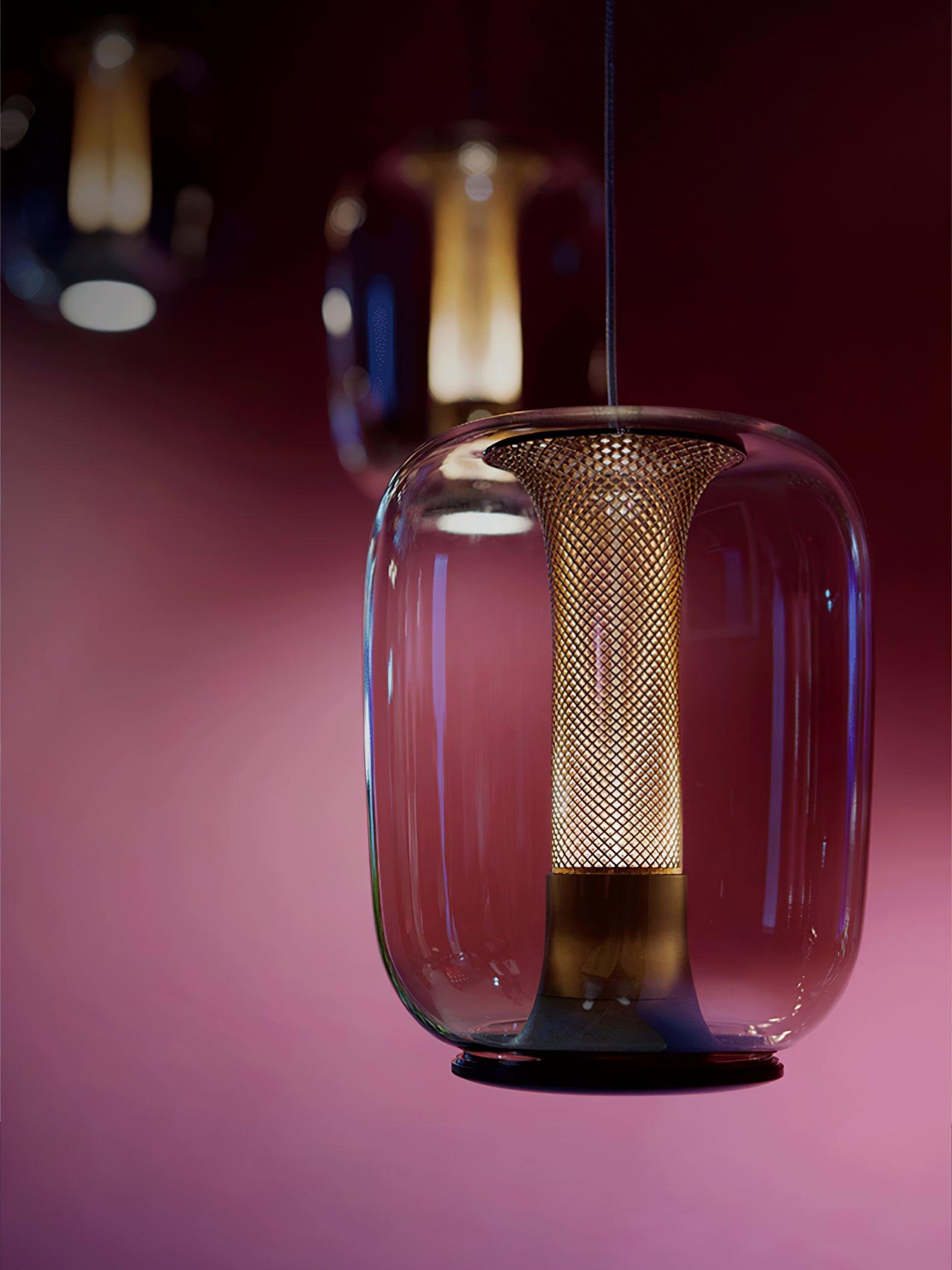 Savannah Glass Pendant Lights - Blowlighting