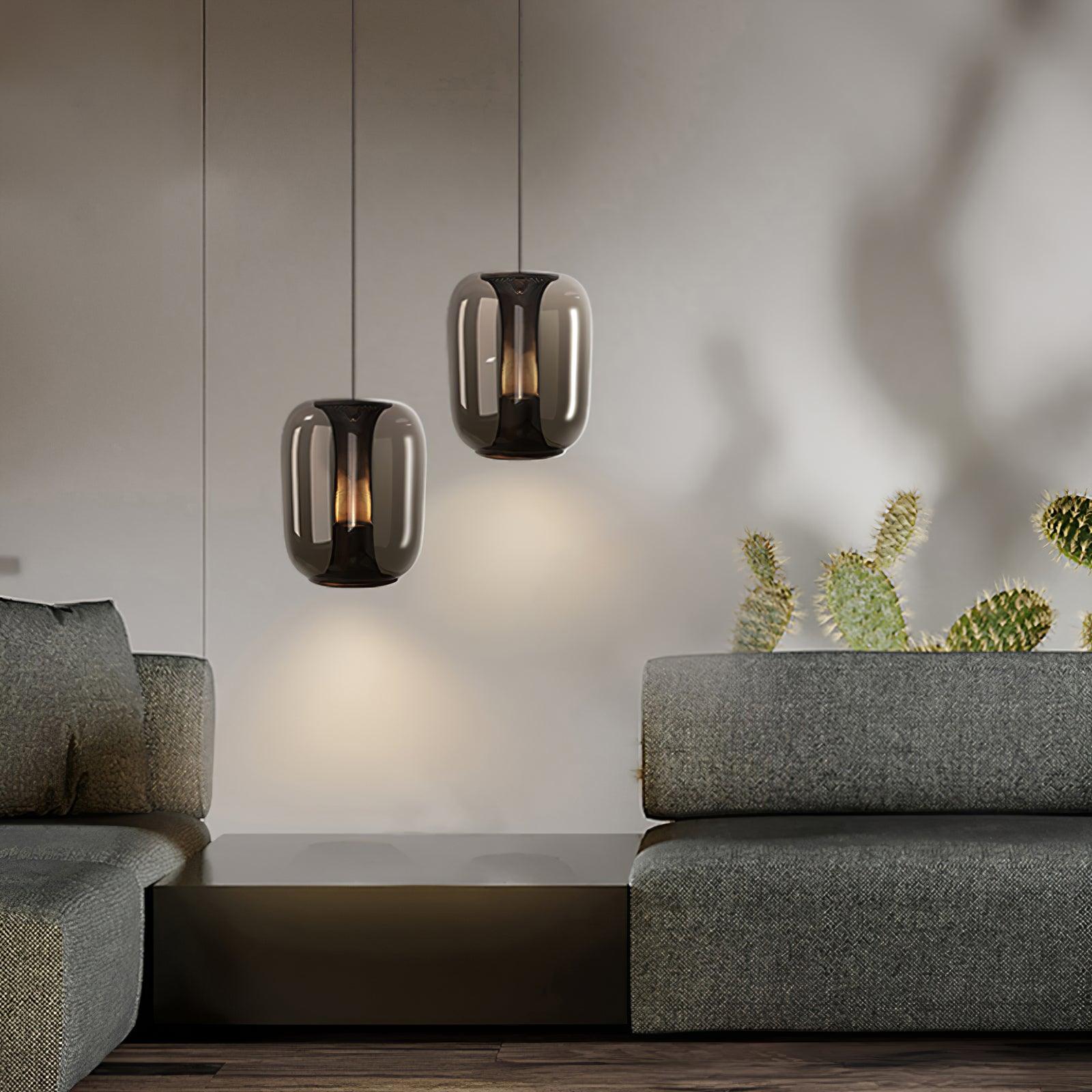 Savannah Glass Pendant Lights - Blowlighting