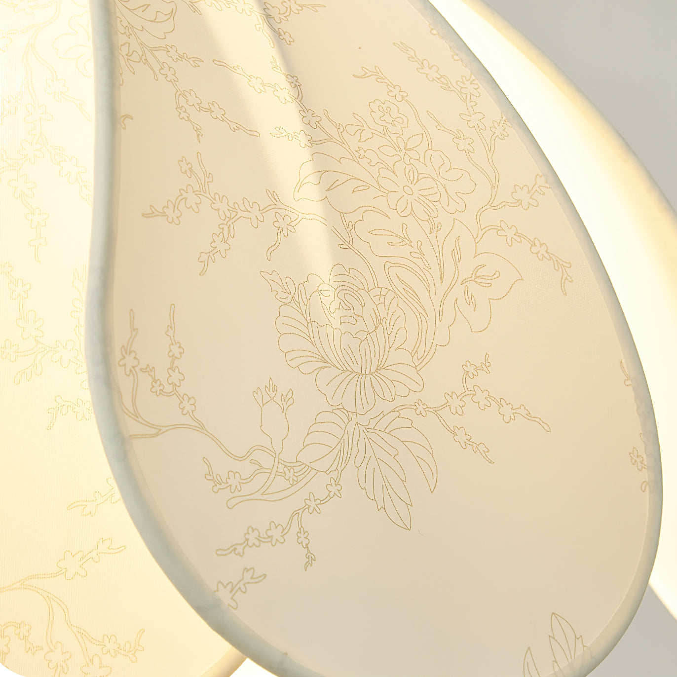 Savoy Natural Fabric Ceiling Light