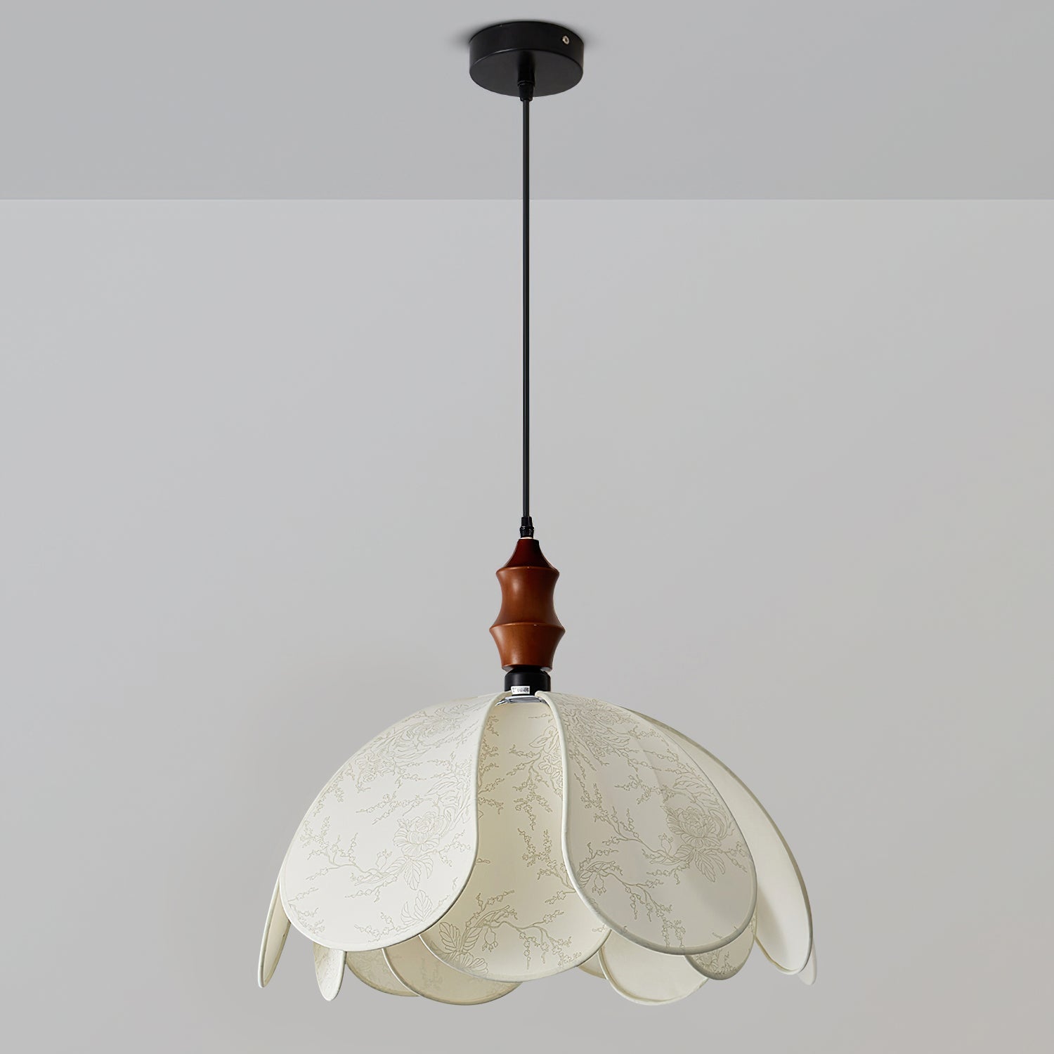 Savoy Contemporary Fabric Pendant Light