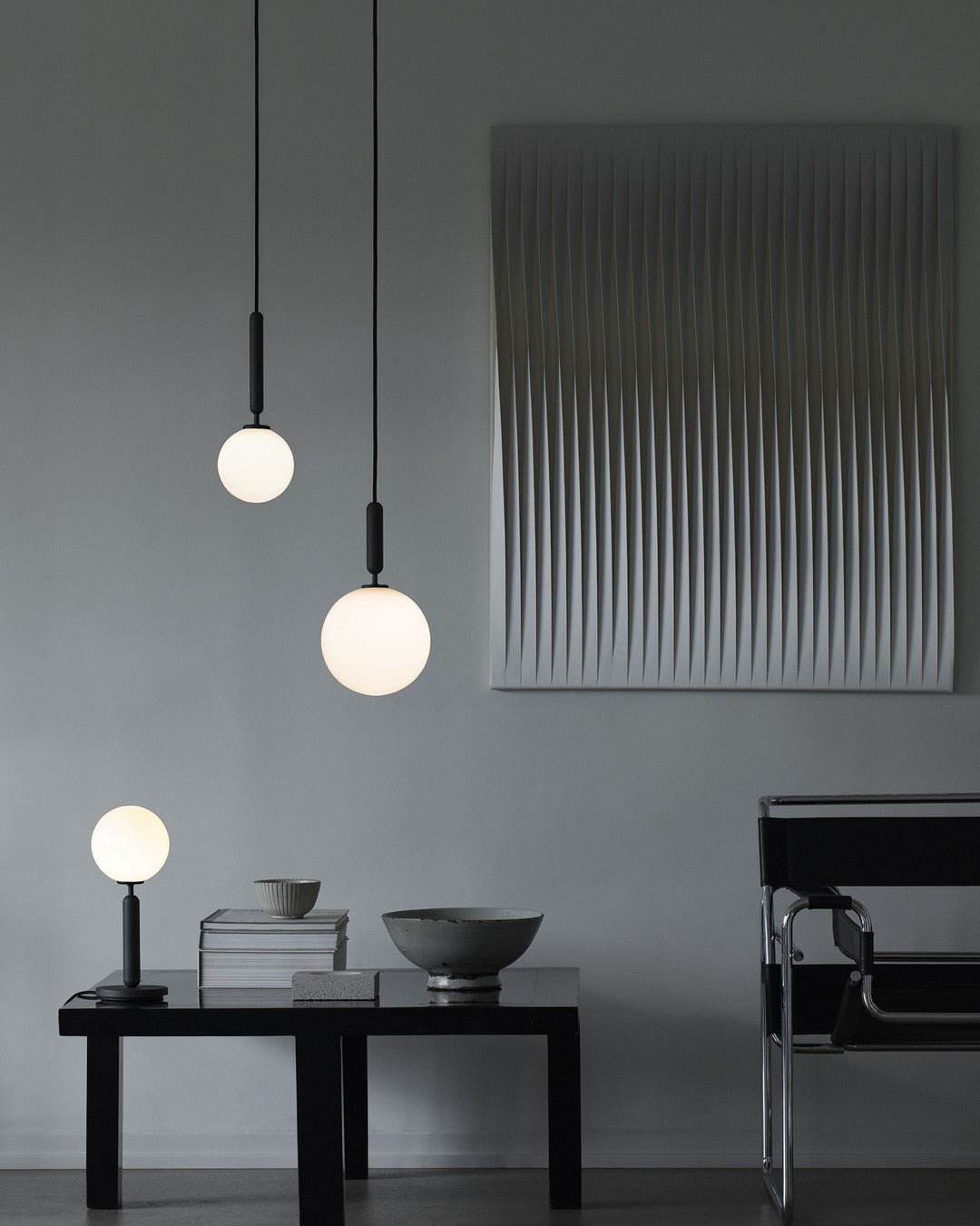 Scandiluxe Brass Pendant Swag Light - Blowlighting