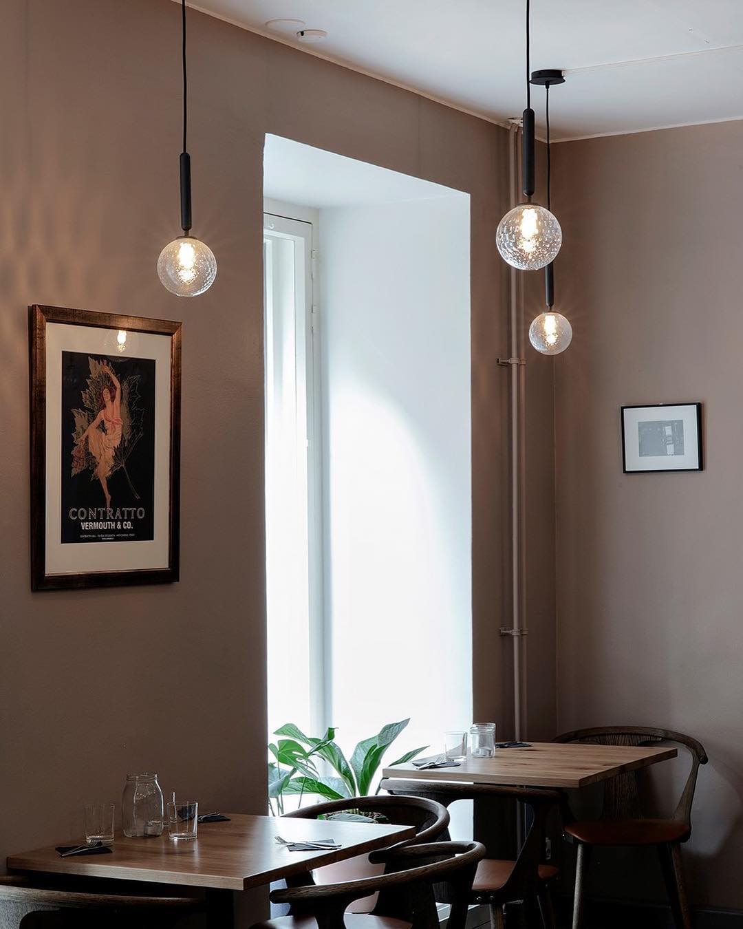 Scandiluxe Brass Pendant Swag Light - Blowlighting