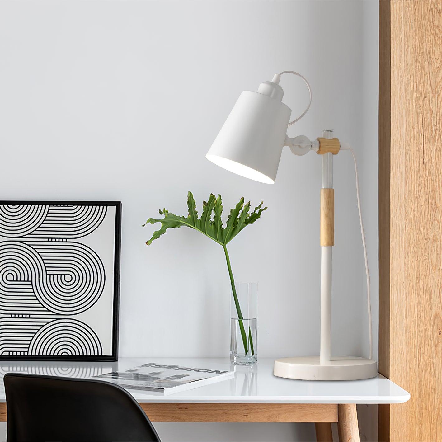 Addyson Minimalist Metal Table Lamp - Blowlighting
