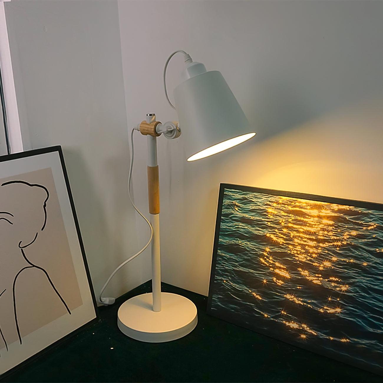 Addyson Minimalist Metal Table Lamp - Blowlighting