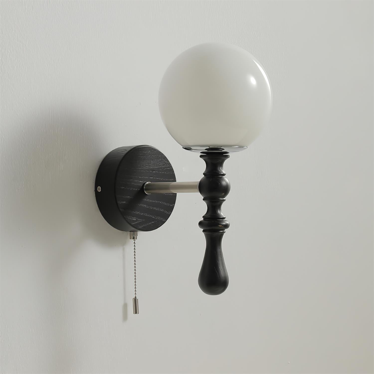 Scepter Minimalist Wood Glow Wall Light