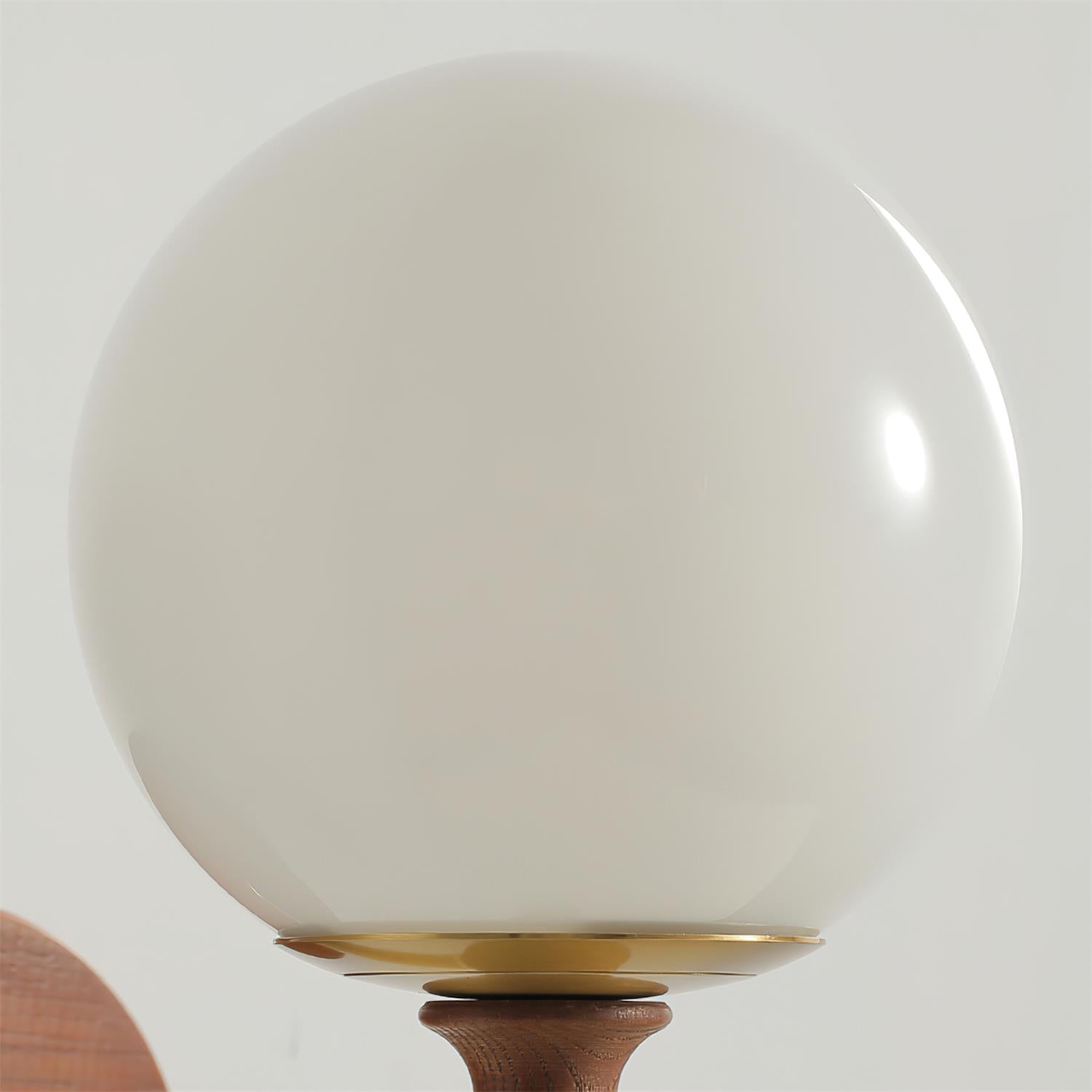 Scepter Minimalist Wood Glow Wall Light