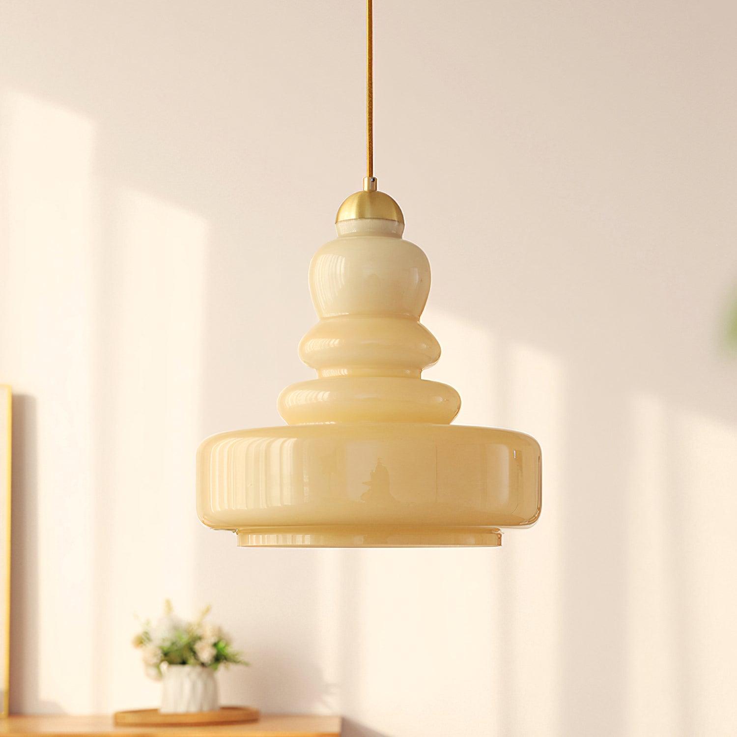 Schoolhouse Glass Pendant Light - Blowlighting