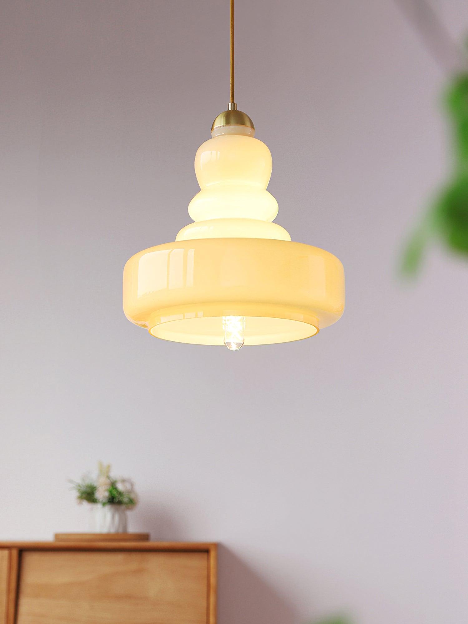 Schoolhouse Glass Pendant Light - Blowlighting