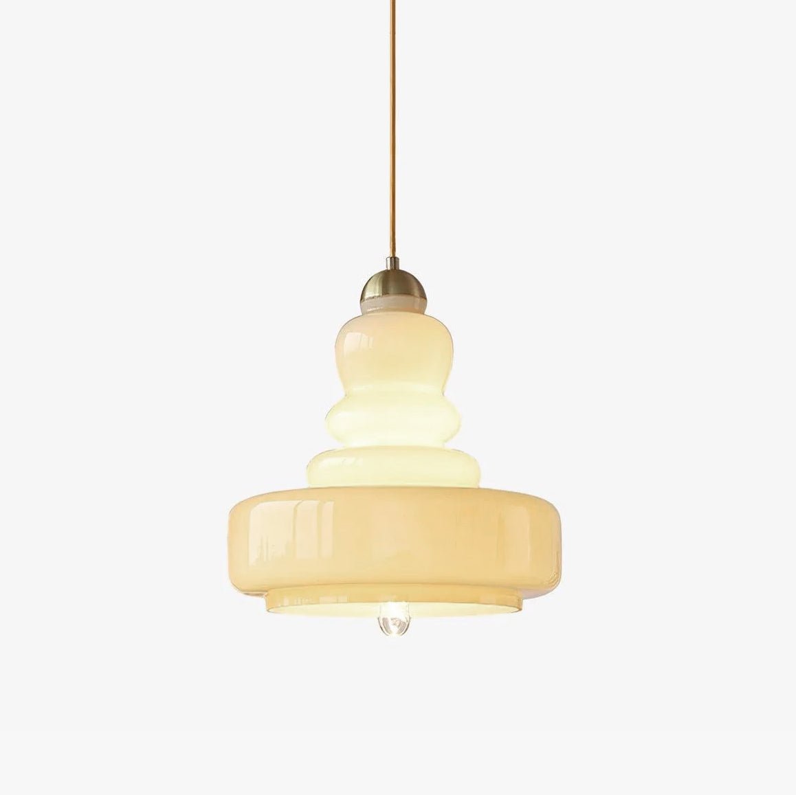 Schoolhouse Glass Pendant Light - Blowlighting