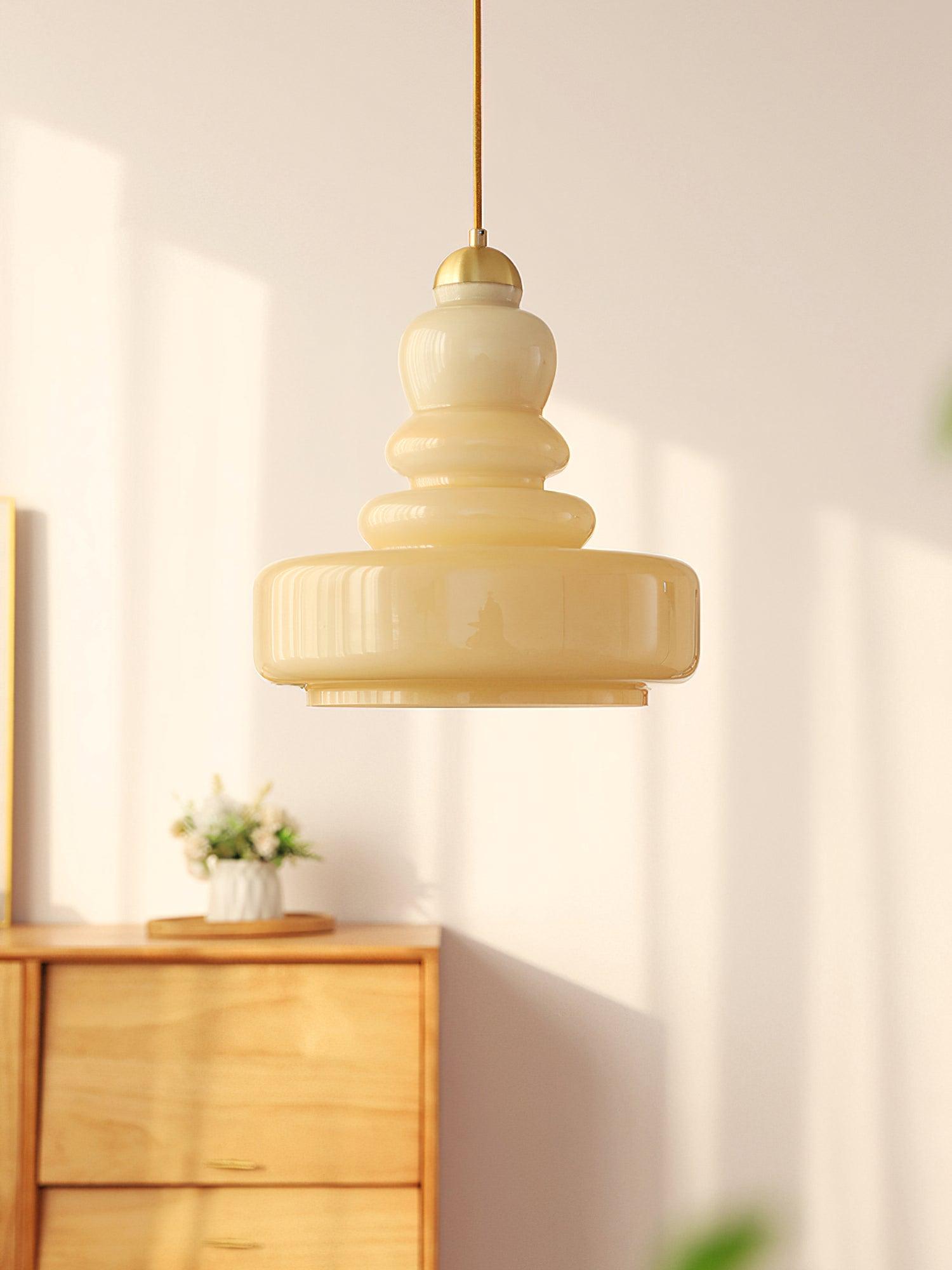 Schoolhouse Glass Pendant Light - Blowlighting