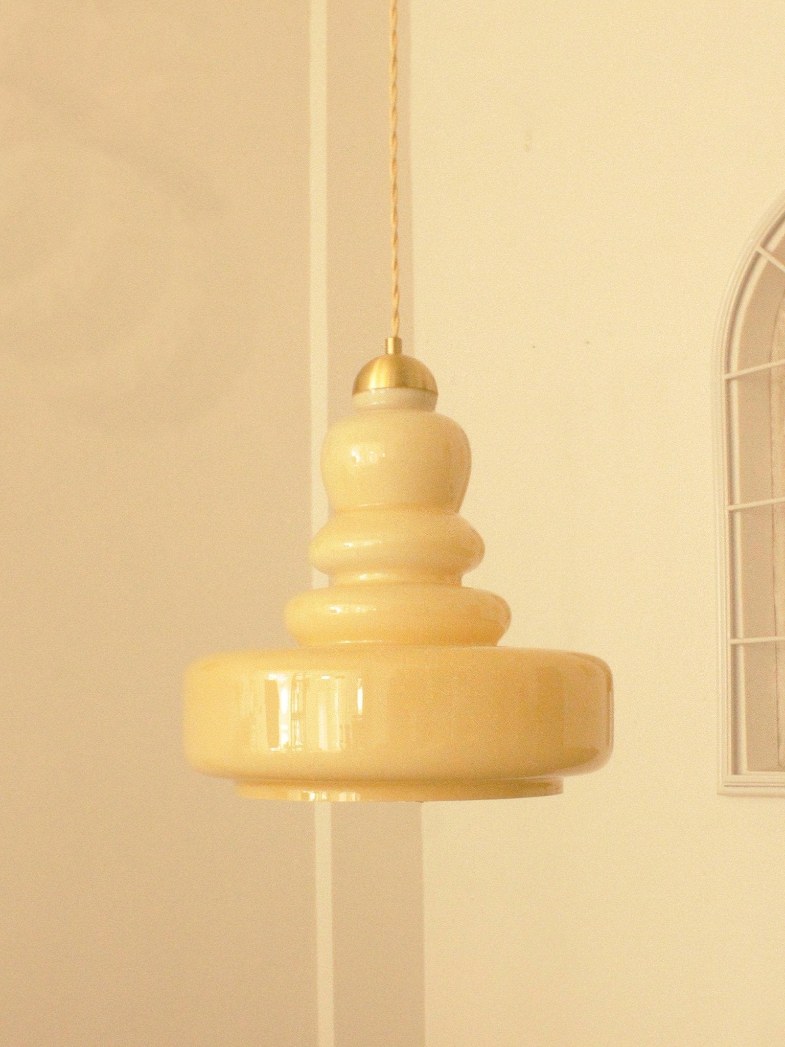 Schoolhouse Glass Pendant Light - Blowlighting