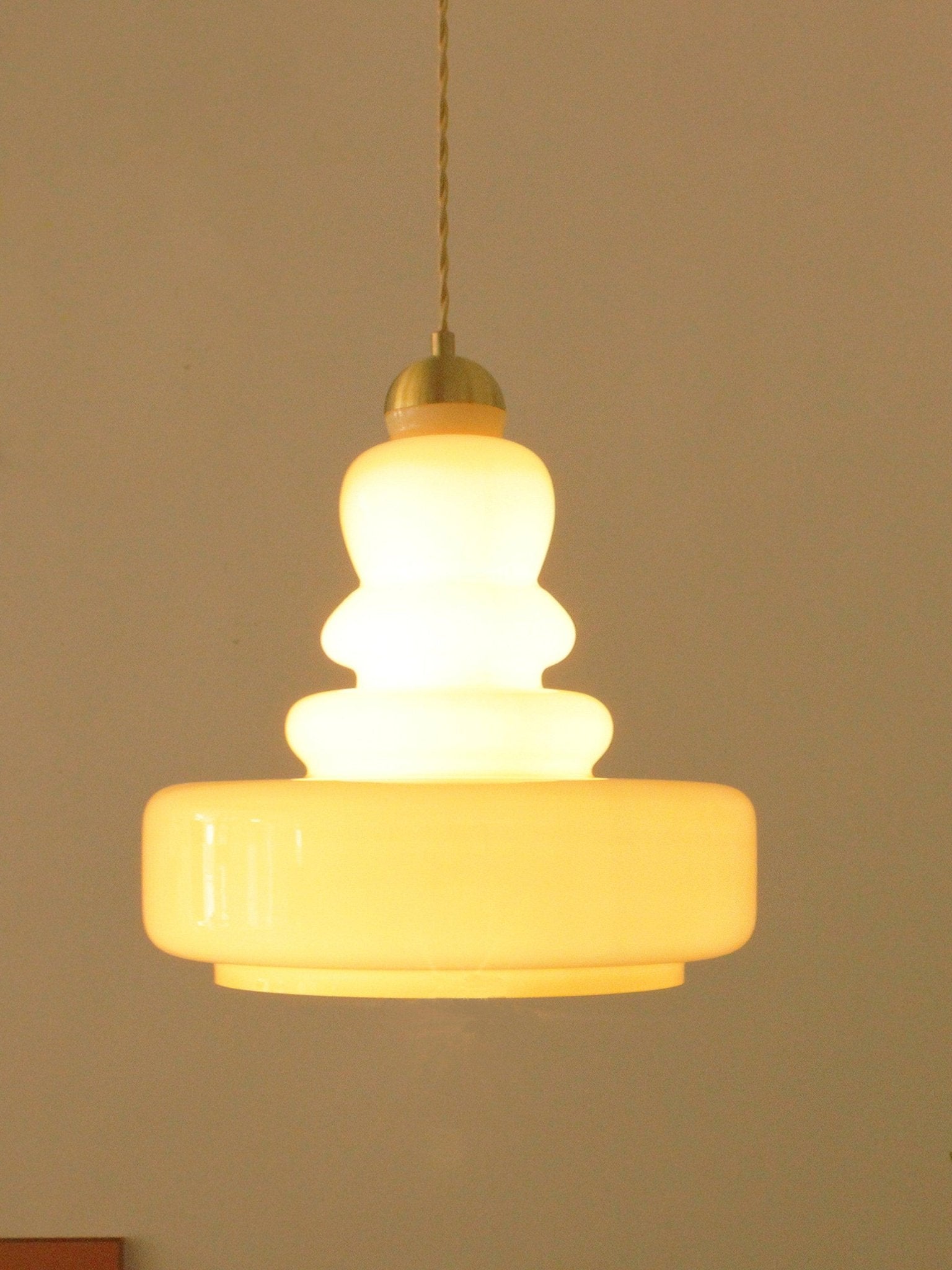 Schoolhouse Glass Pendant Light - Blowlighting