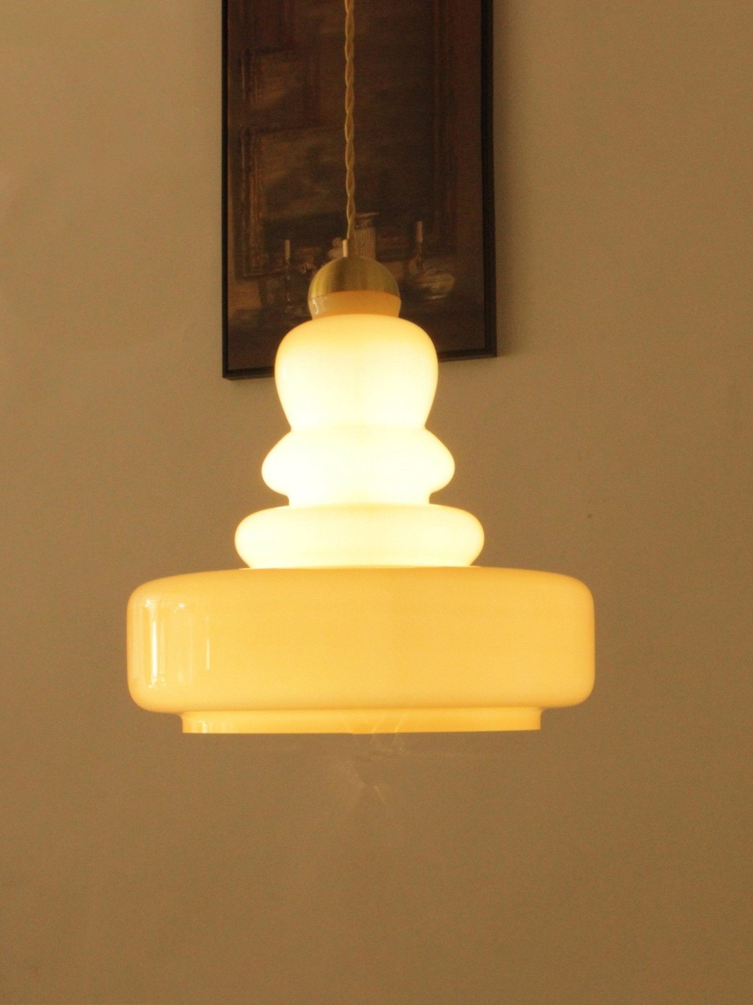Schoolhouse Glass Pendant Light - Blowlighting
